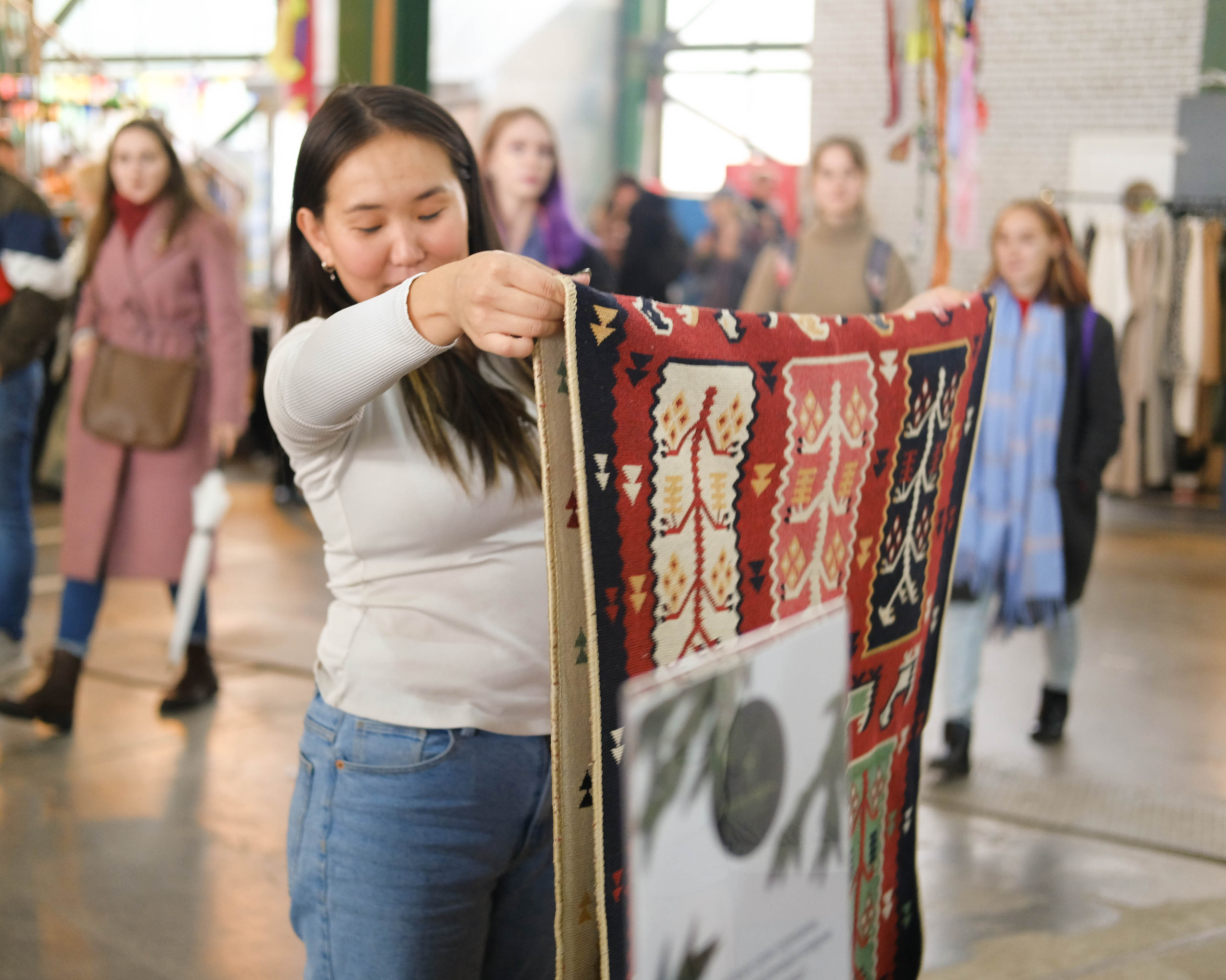 Ковры EcoLares в Севкабеле. Портретный и семейный фотограф в СПб Марья Туранова