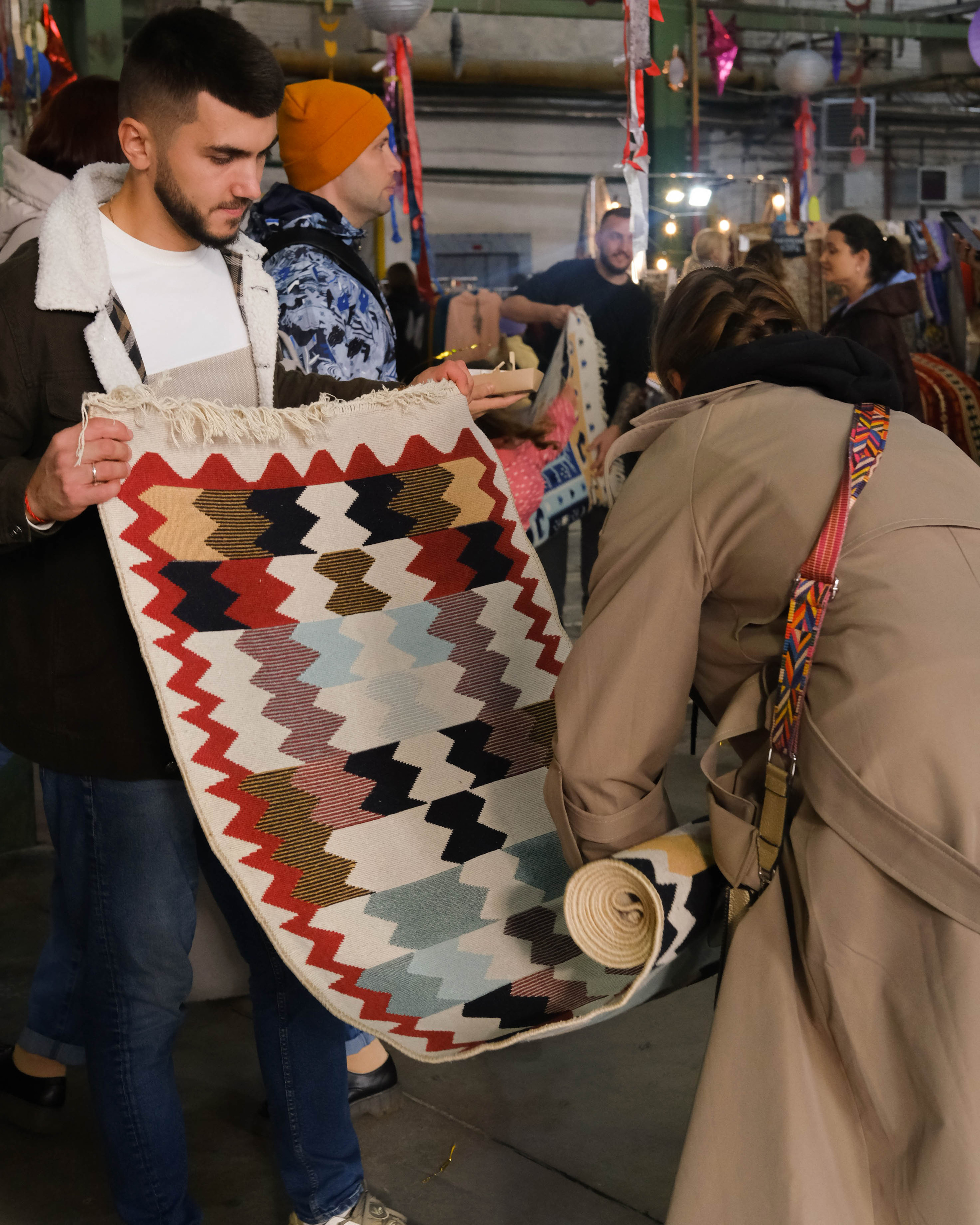 Ковры EcoLares в Севкабеле. Портретный и семейный фотограф в СПб Марья Туранова