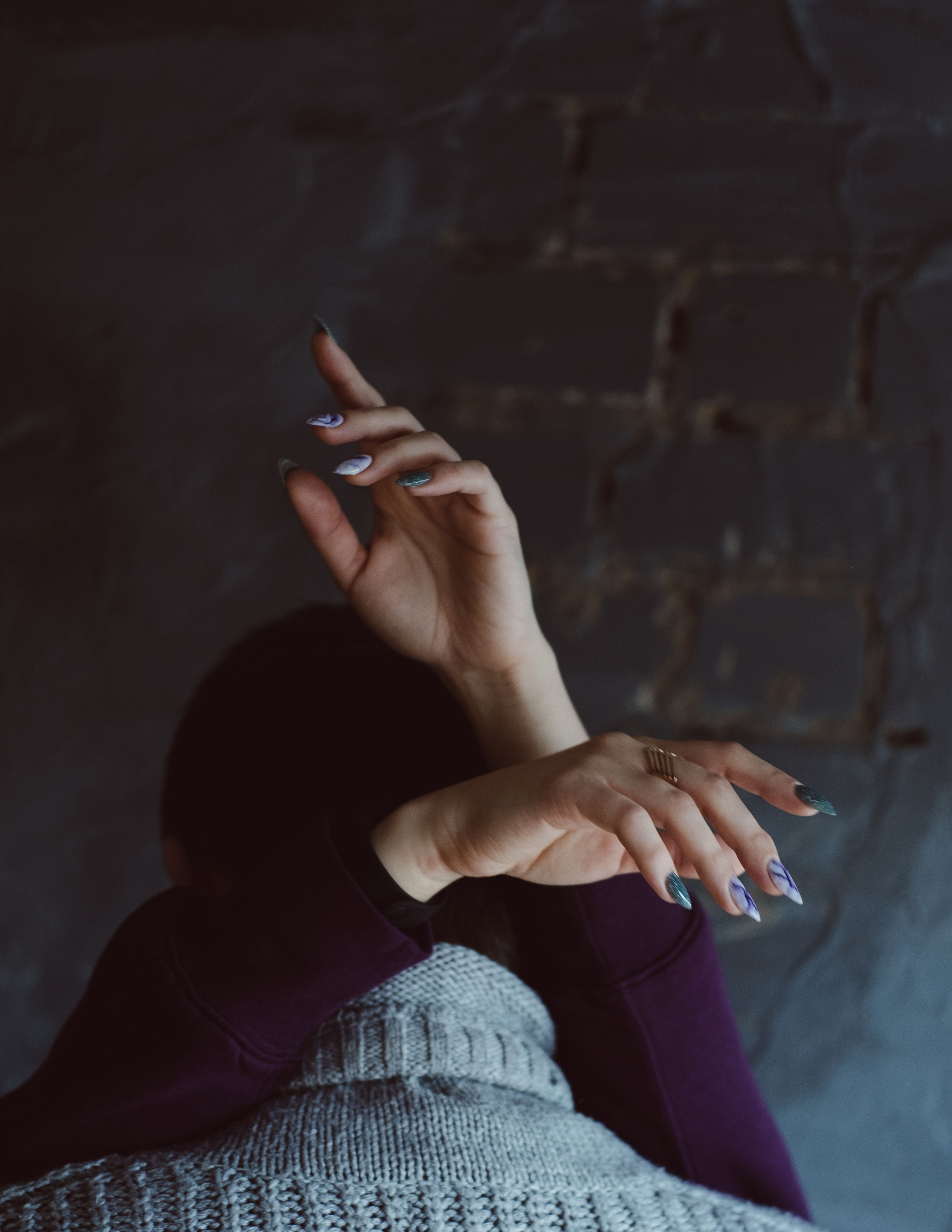 Зимняя студийная серия. Портретный и семейный фотограф в СПб Марья Туранова