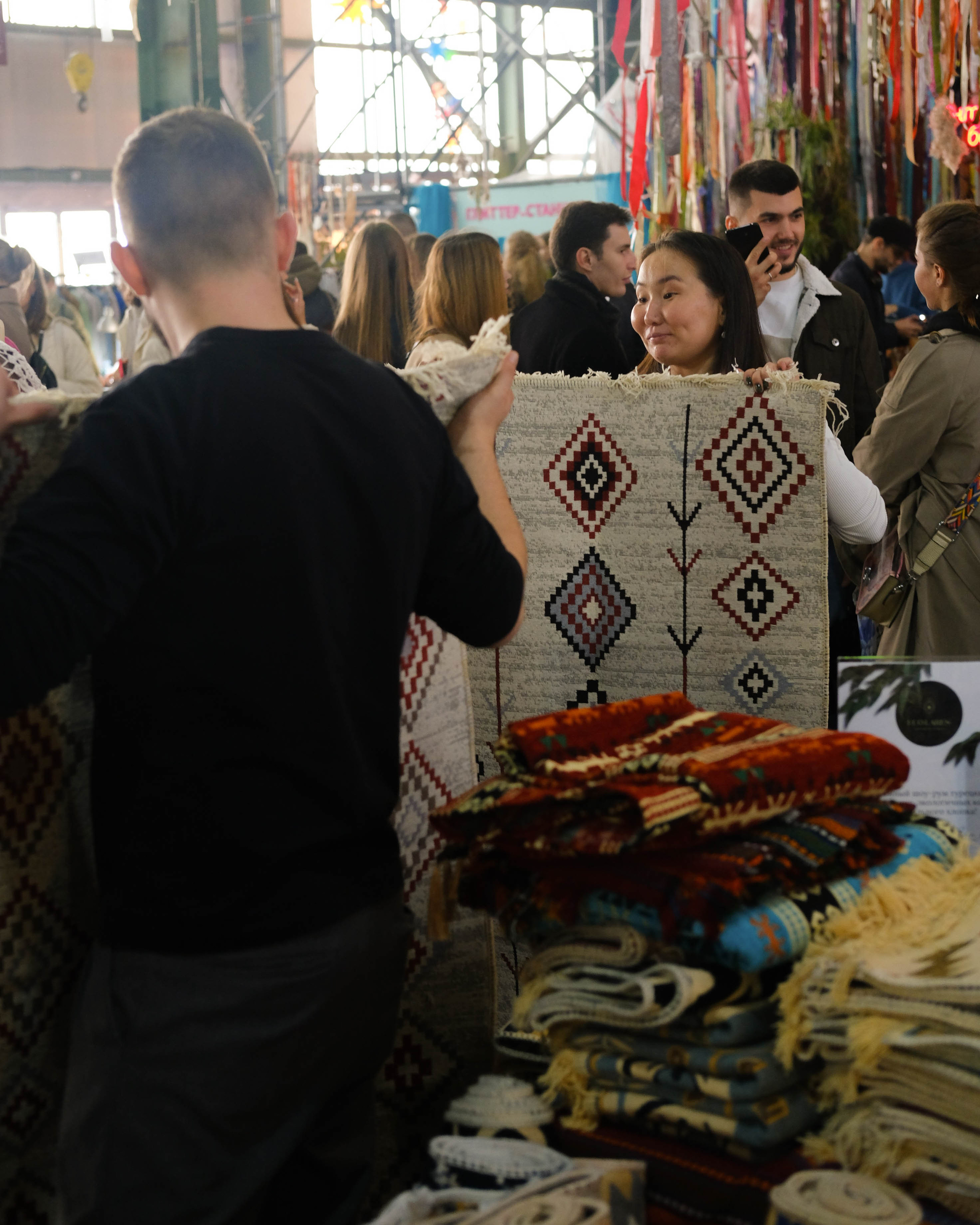 Ковры EcoLares в Севкабеле. Портретный и семейный фотограф в СПб Марья Туранова