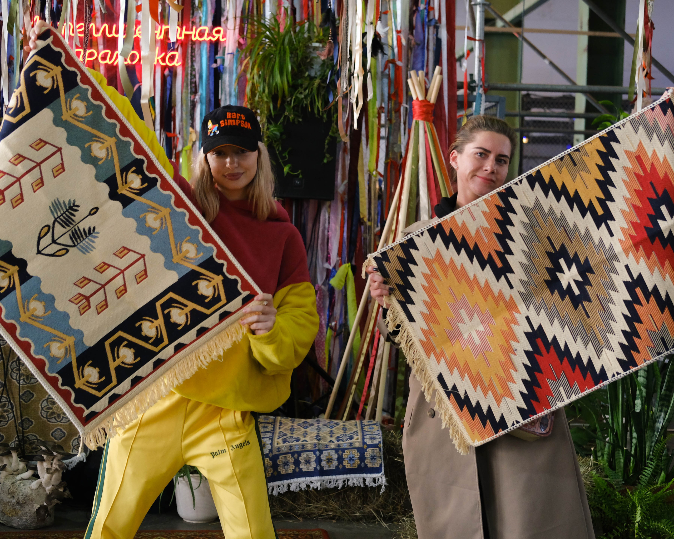 Ковры EcoLares в Севкабеле. Портретный и семейный фотограф в СПб Марья Туранова