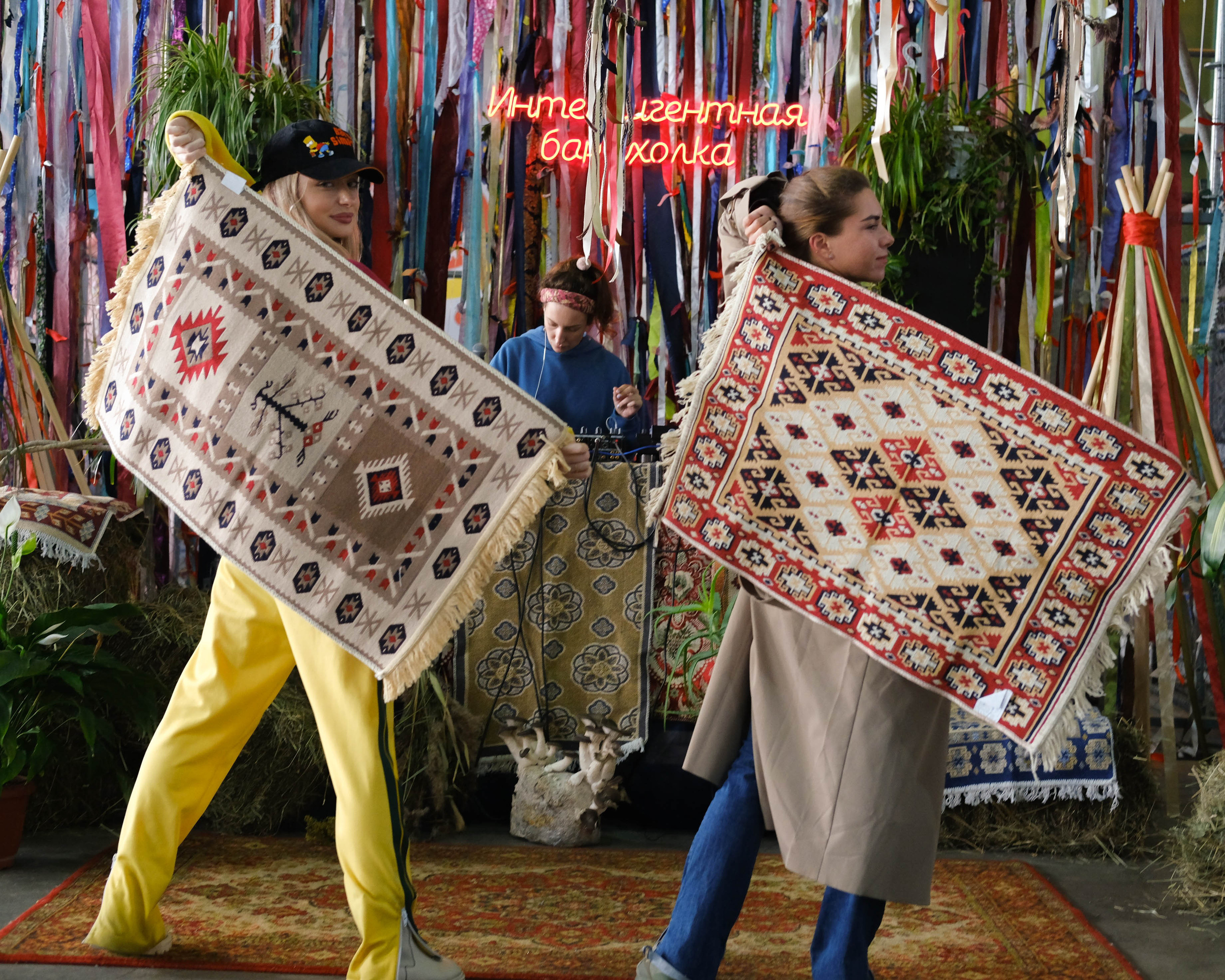 Ковры EcoLares в Севкабеле. Портретный и семейный фотограф в СПб Марья Туранова