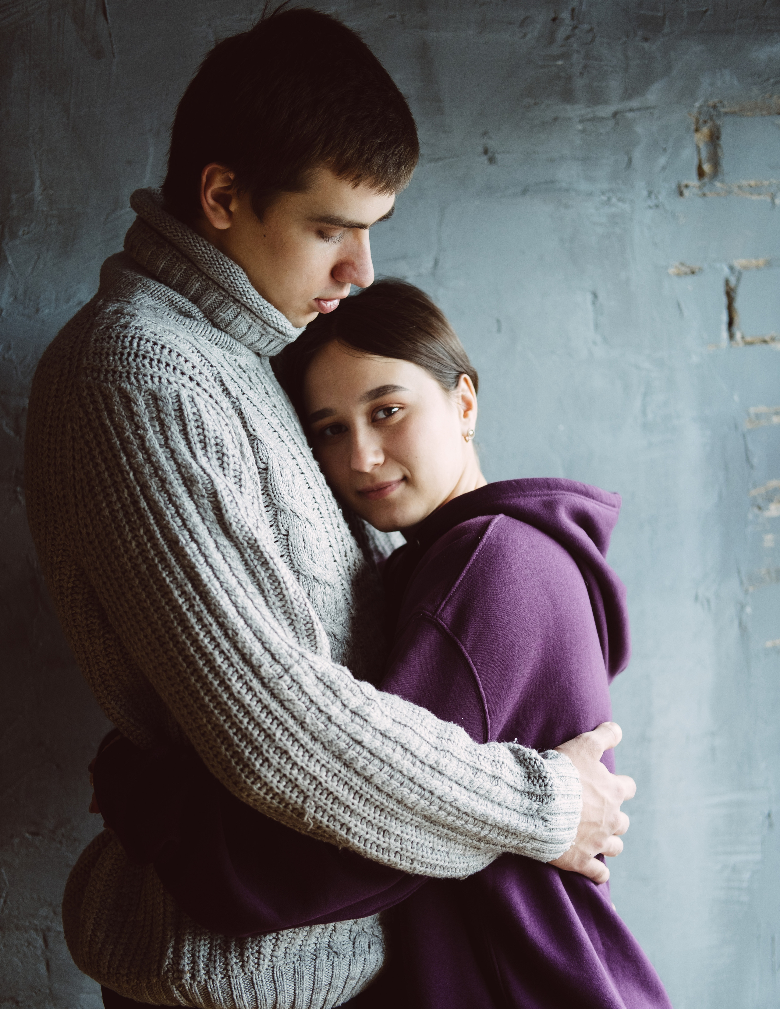 Зимняя студийная серия. Портретный и семейный фотограф в СПб Марья Туранова