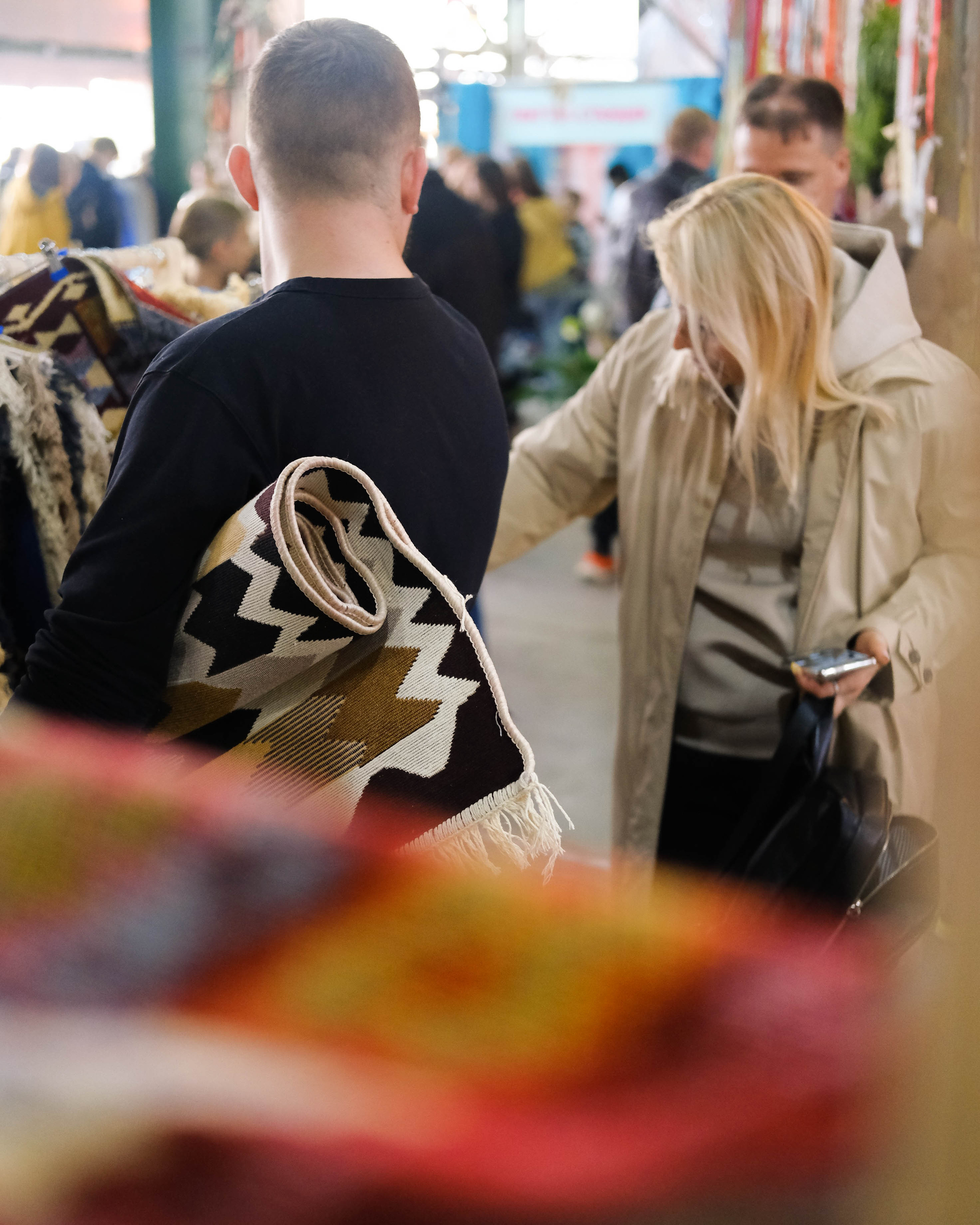 Ковры EcoLares в Севкабеле. Портретный и семейный фотограф в СПб Марья Туранова