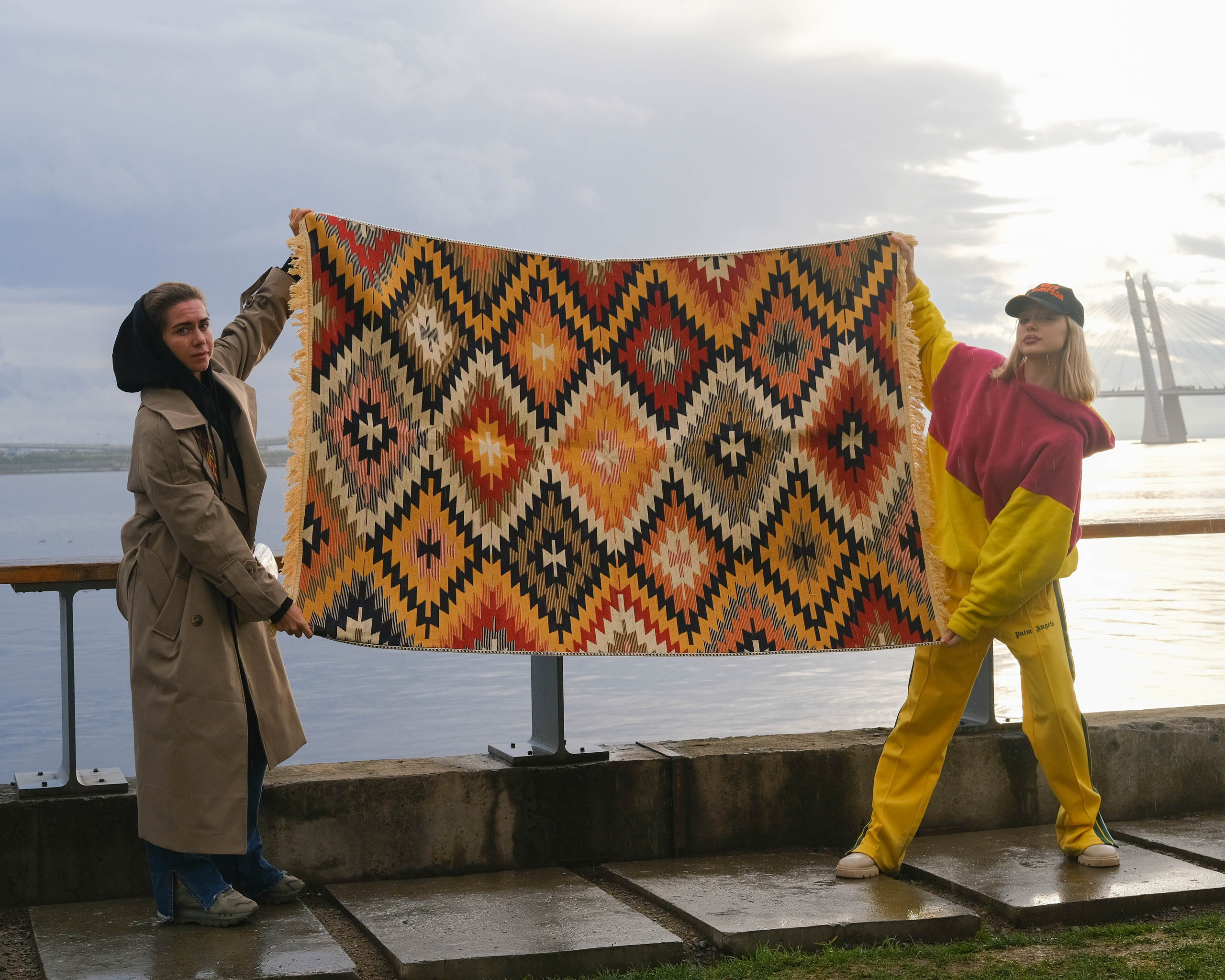 Ковры EcoLares в Севкабеле. Портретный и семейный фотограф в СПб Марья Туранова