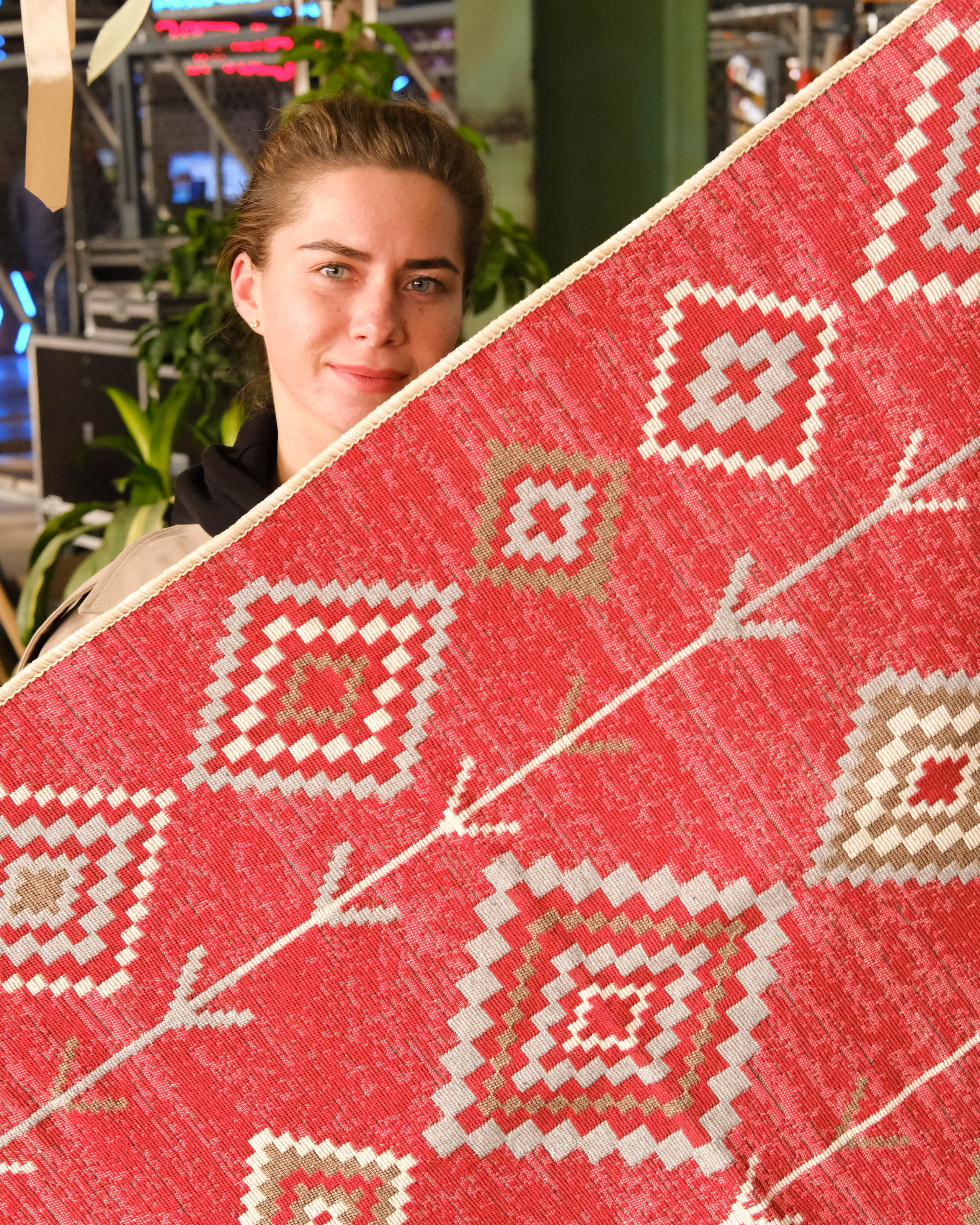 Ковры EcoLares в Севкабеле. Портретный и семейный фотограф в СПб Марья Туранова