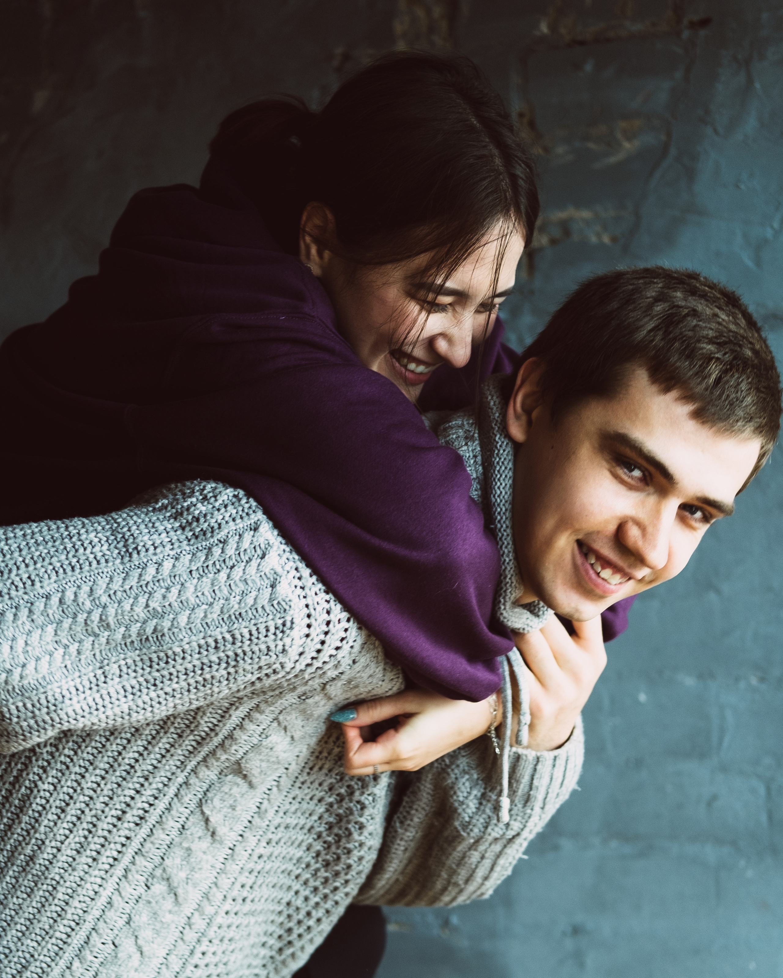 Зимняя студийная серия. Портретный и семейный фотограф в СПб Марья Туранова