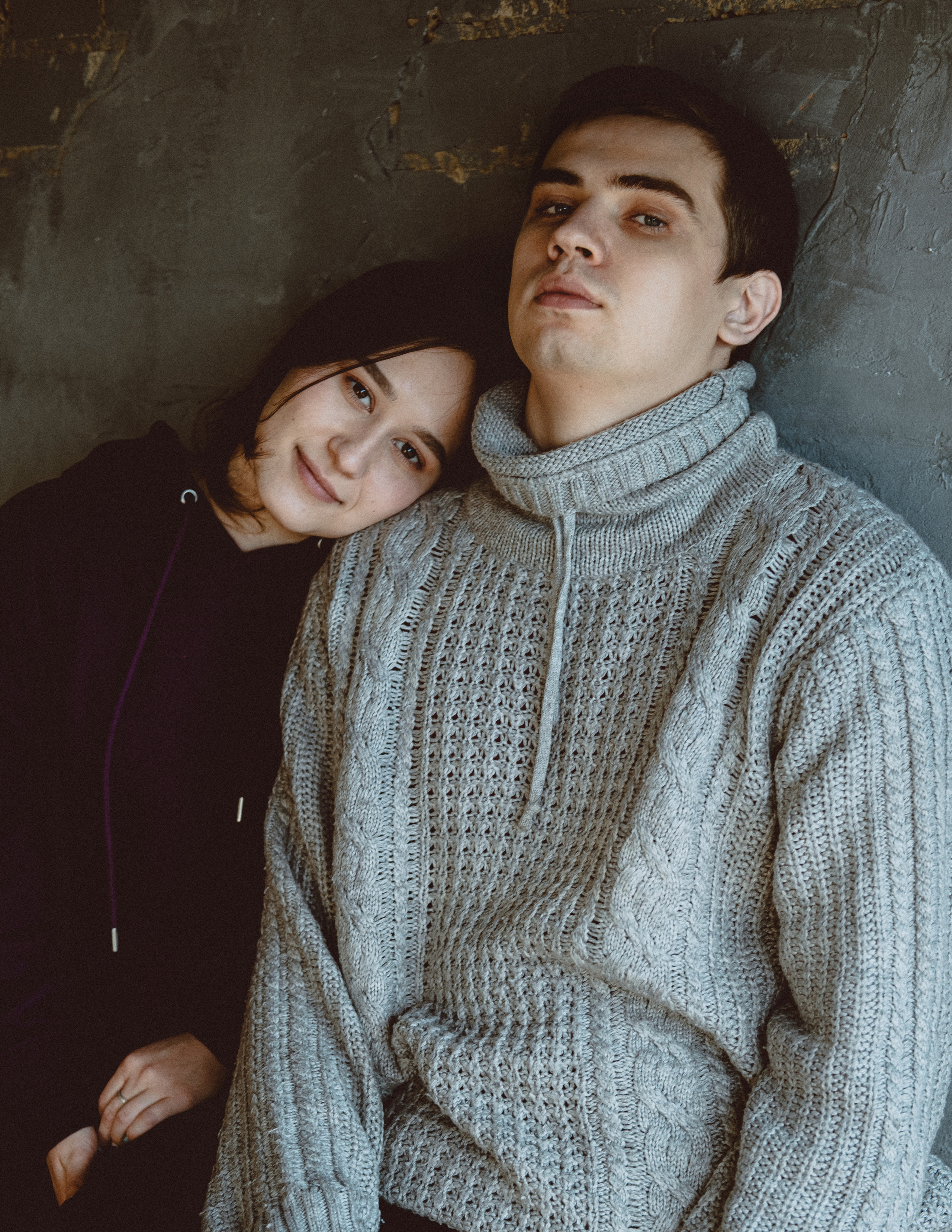 Зимняя студийная серия. Портретный и семейный фотограф в СПб Марья Туранова