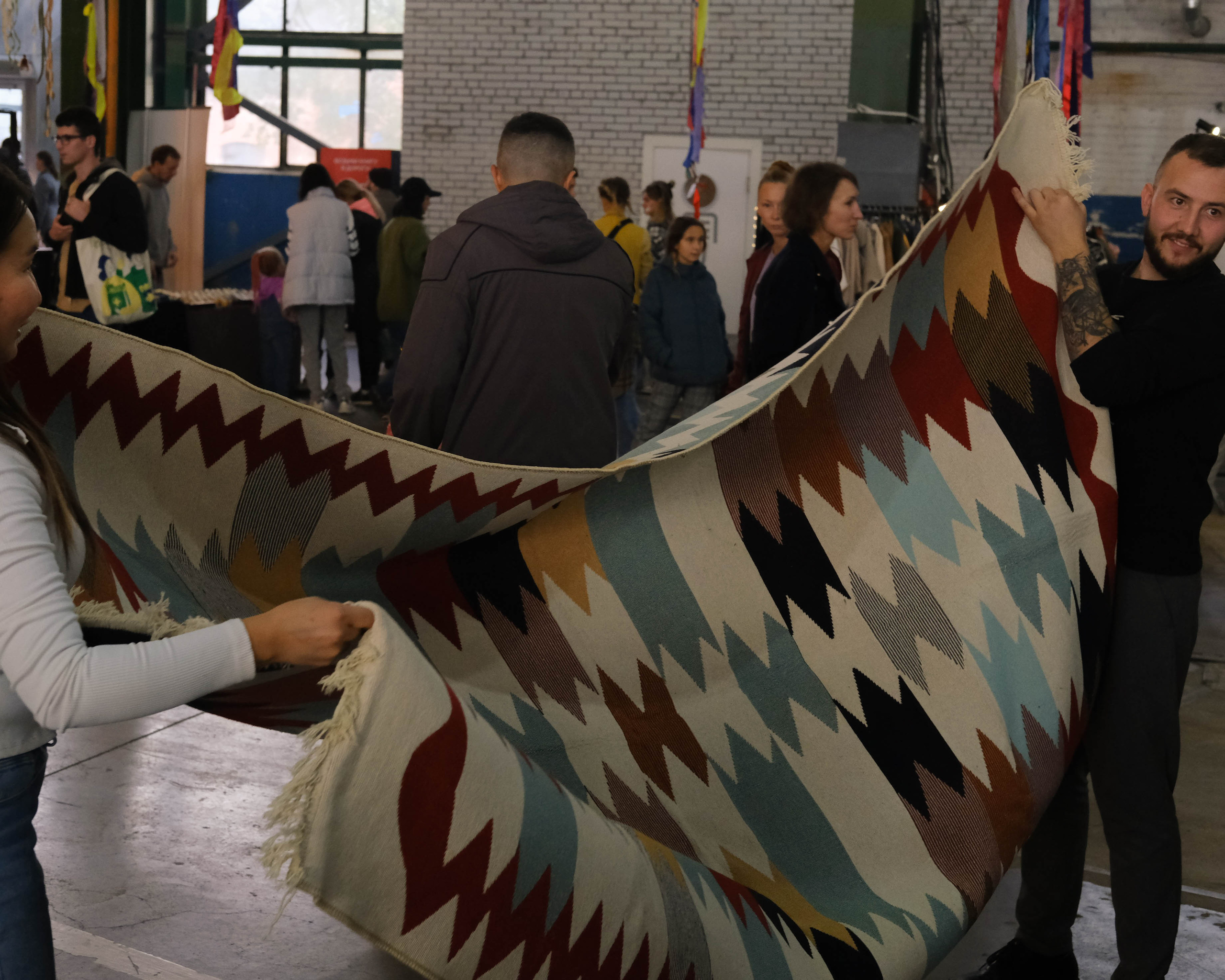 Ковры EcoLares в Севкабеле. Портретный и семейный фотограф в СПб Марья Туранова