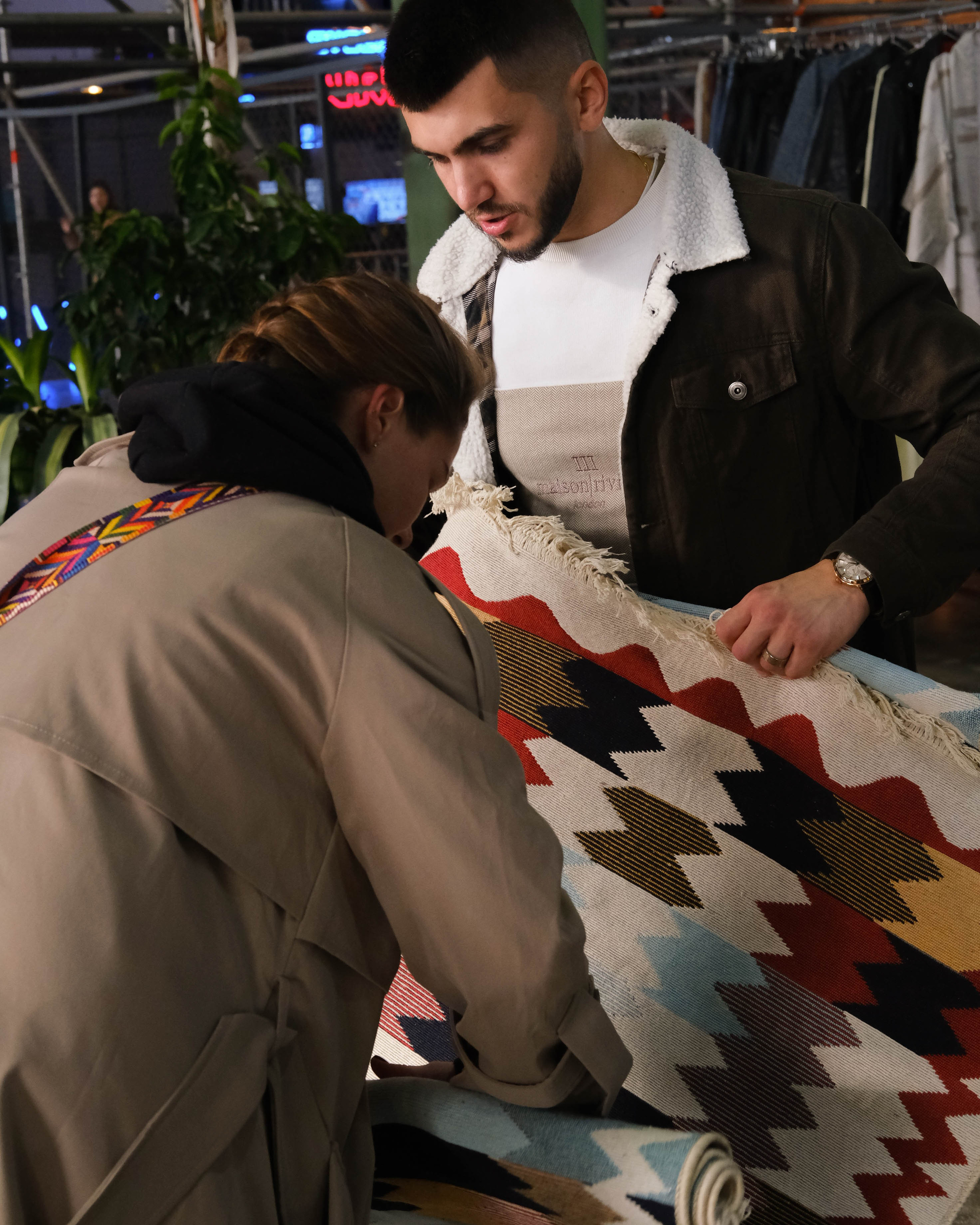 Ковры EcoLares в Севкабеле. Портретный и семейный фотограф в СПб Марья Туранова