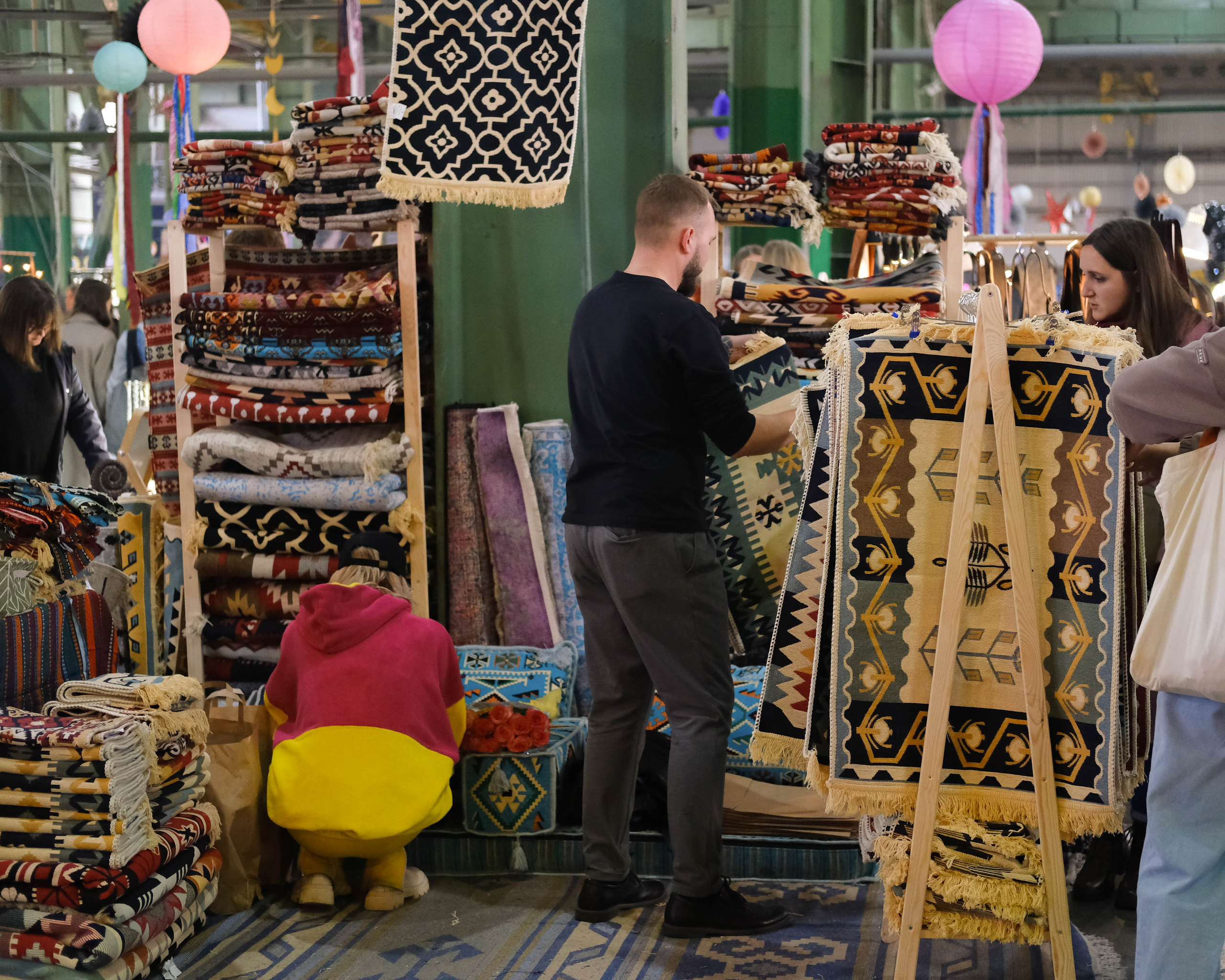 Ковры EcoLares в Севкабеле. Портретный и семейный фотограф в СПб Марья Туранова