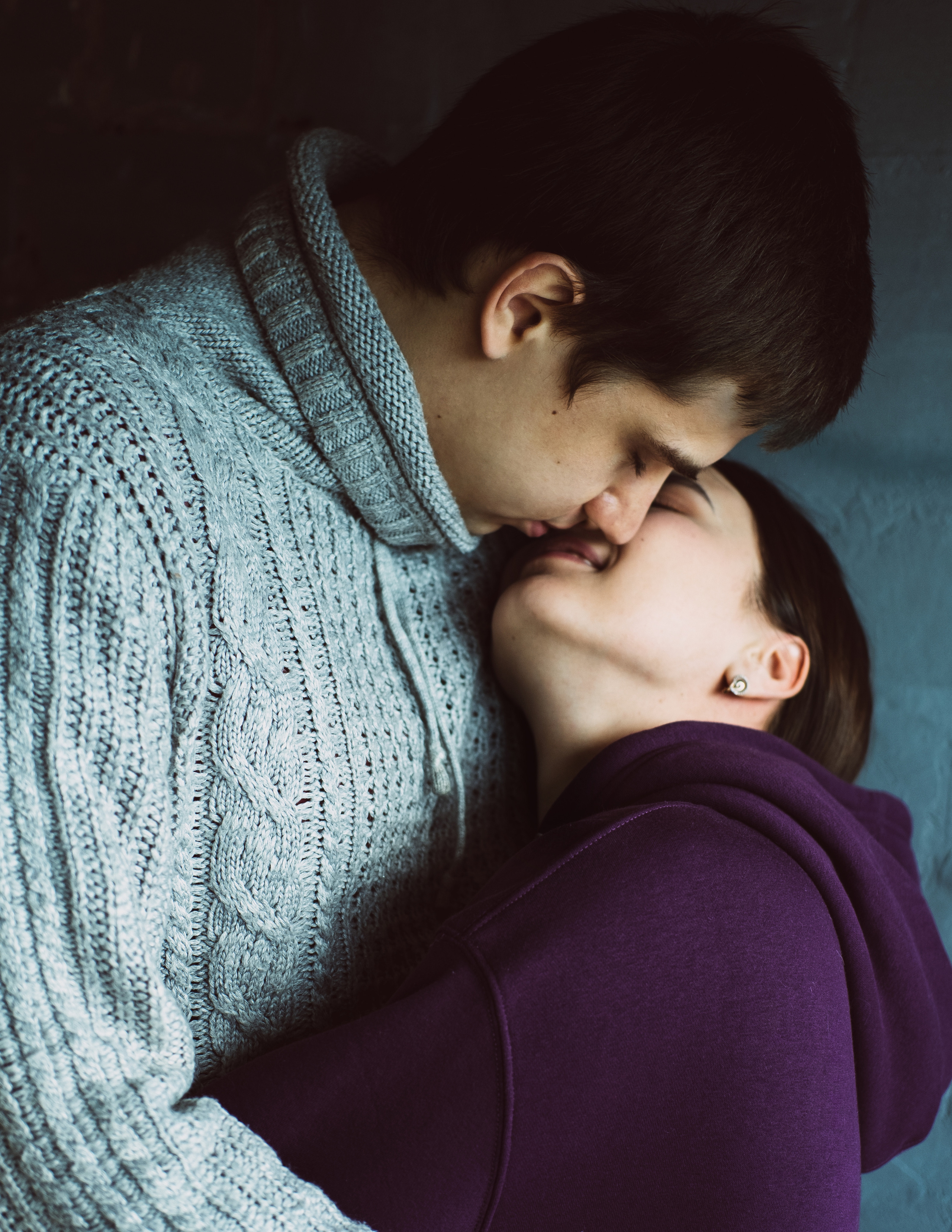 Зимняя студийная серия. Портретный и семейный фотограф в СПб Марья Туранова