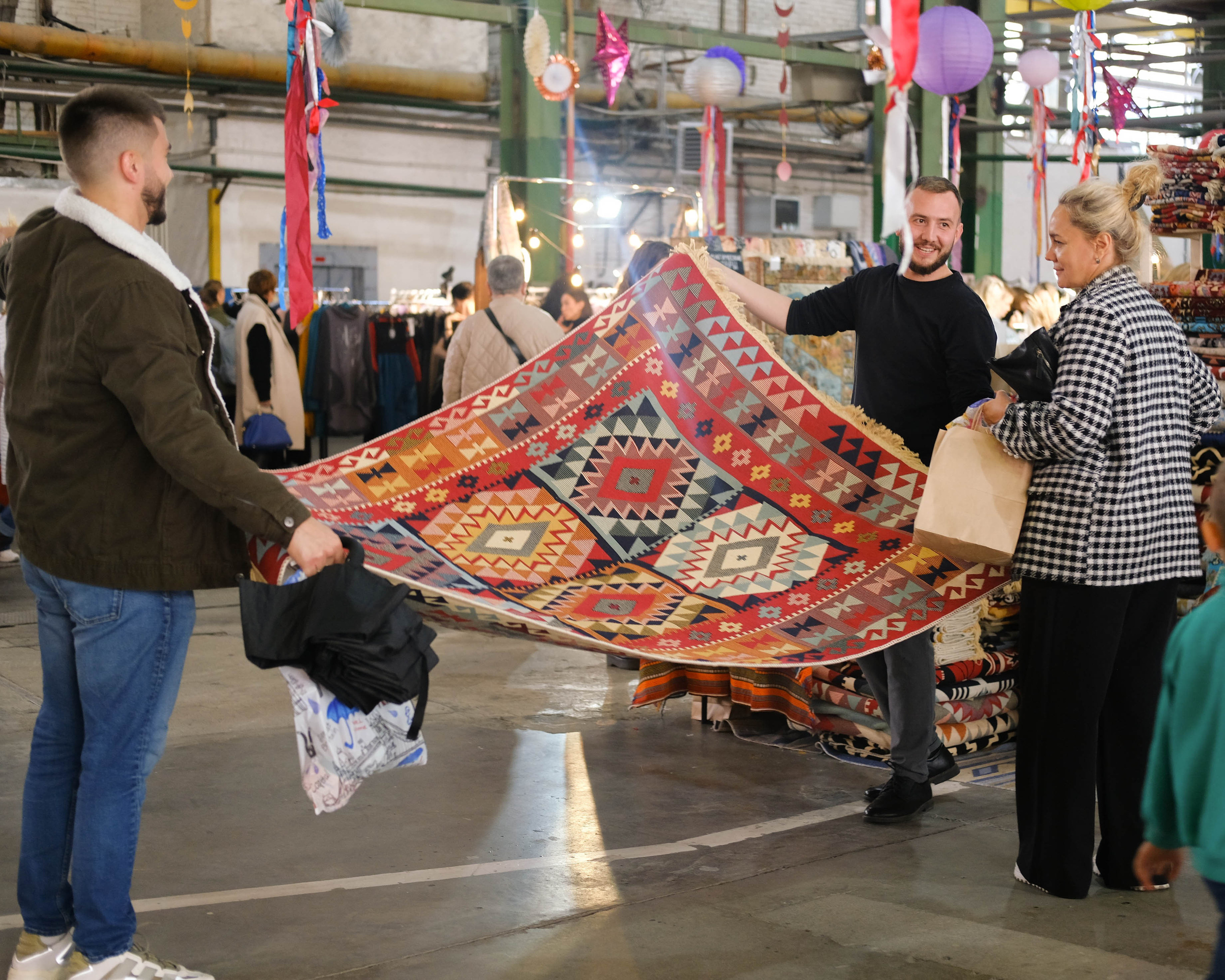 Ковры EcoLares в Севкабеле. Портретный и семейный фотограф в СПб Марья Туранова