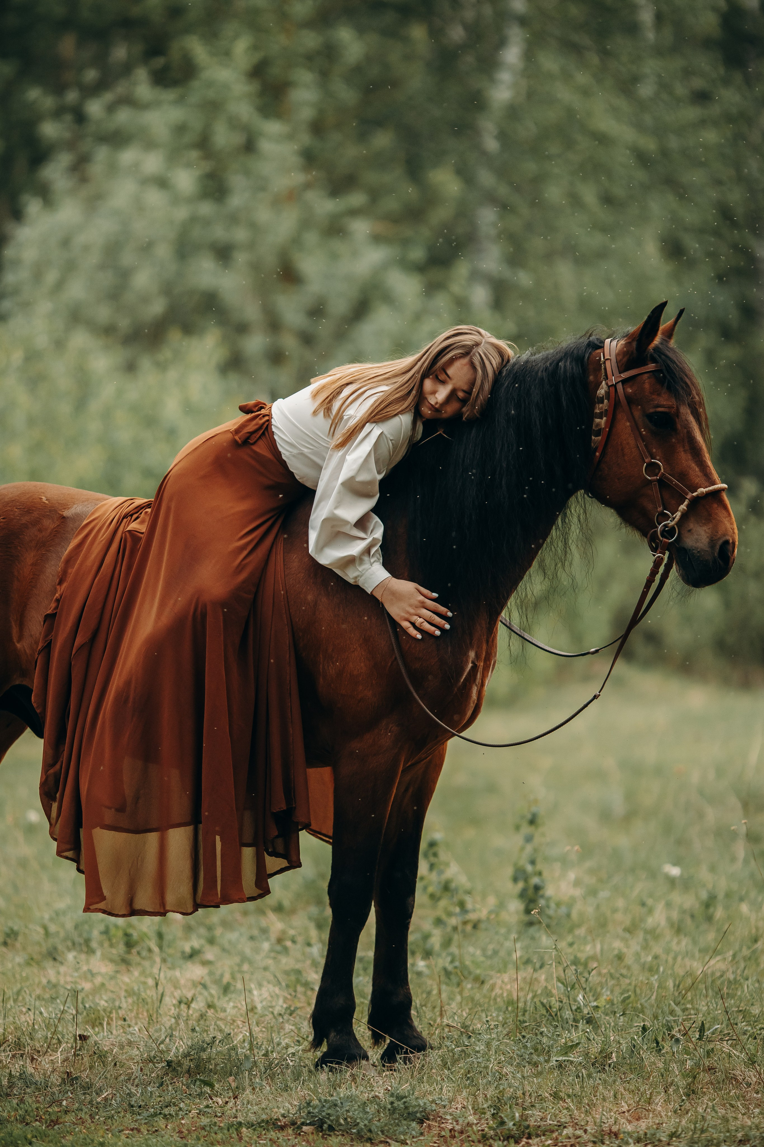 Ксения и Талисман. Анна Молчанова конный фотограф в Тюмени | фотосессии с лошадьми Тюмень