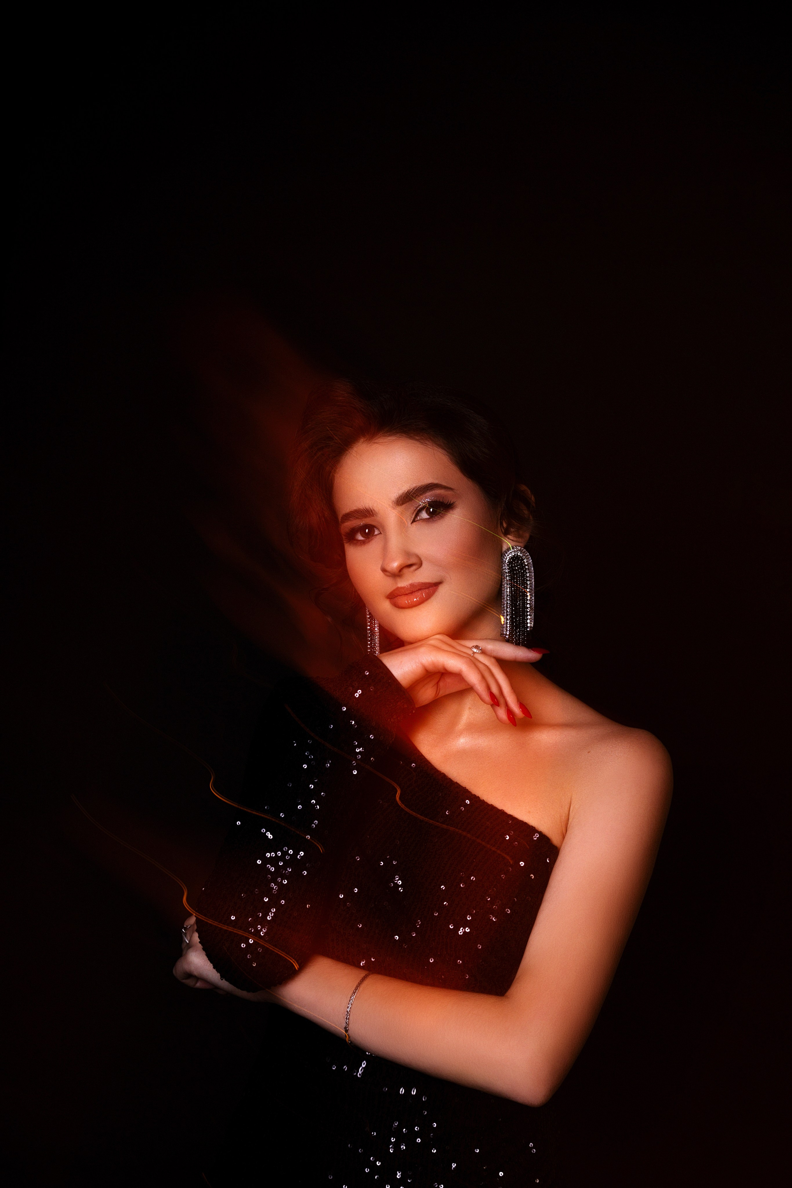 Новогодний фотодень в стиле «Глянец». Фотограф в Лодзи Светлана Шкуратова