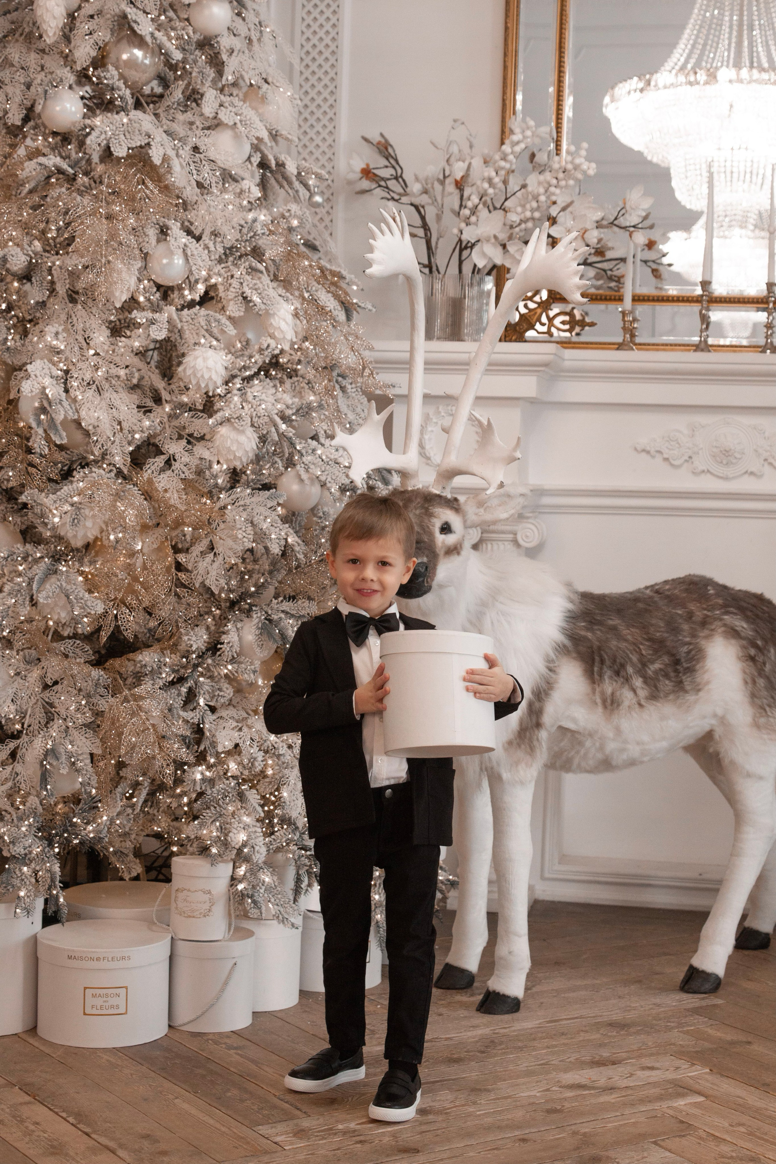 Black and white Christmas story. Фотограф Ирина Воробьева