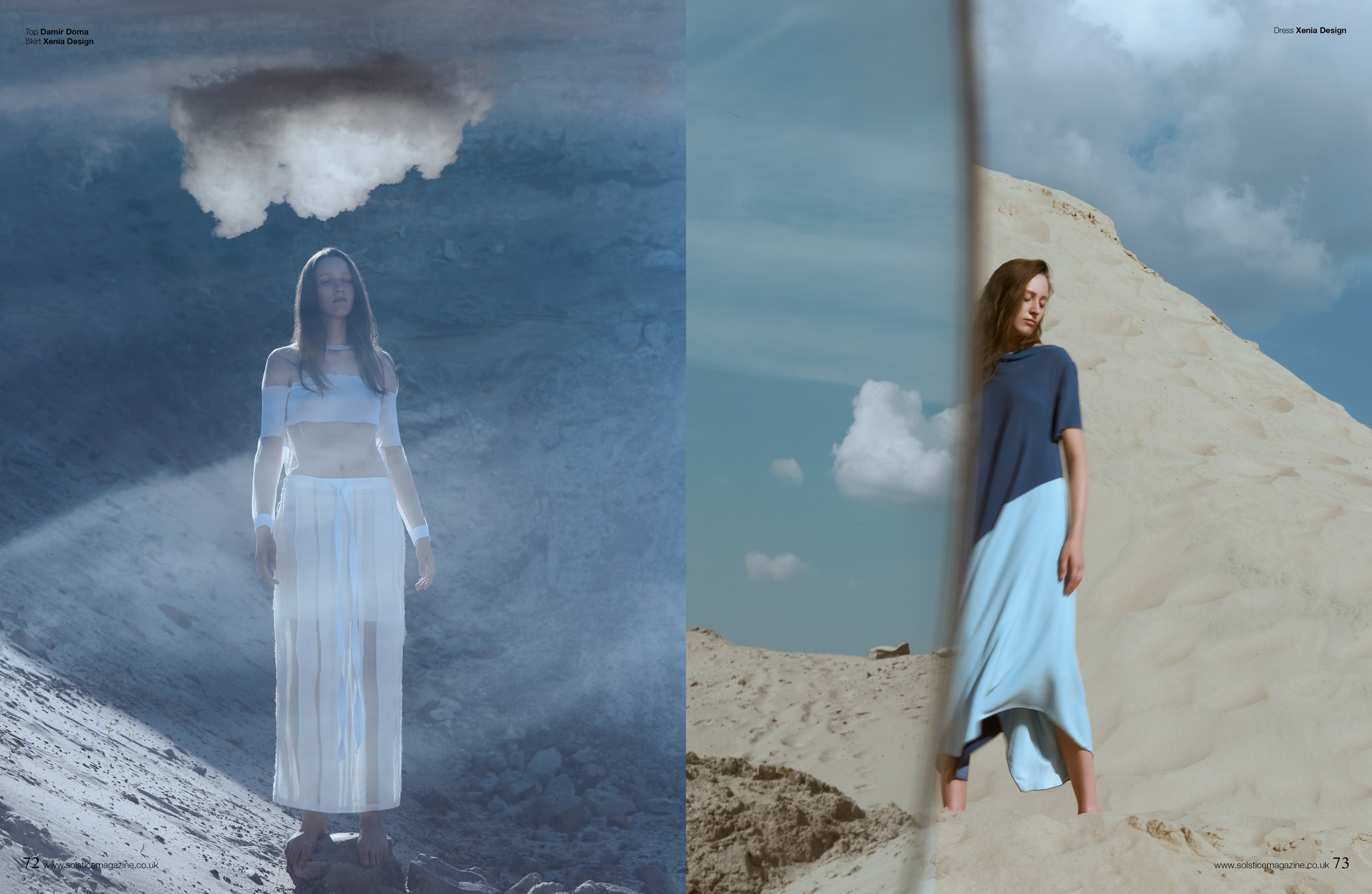 Born from the Wild — Editorial for SOLSTICE Magazine. Photographer Anna Arzamastseva