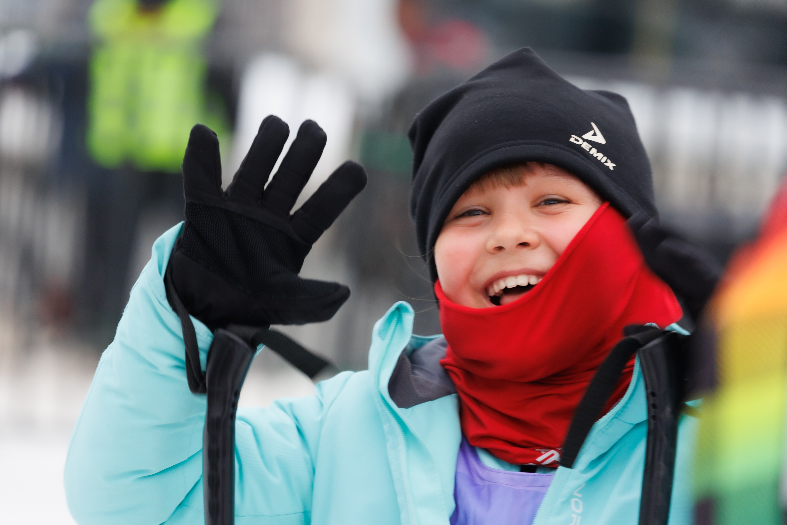 XXVII Сахалинский лыжный марафон. Фотограф Анастасия Зубкова