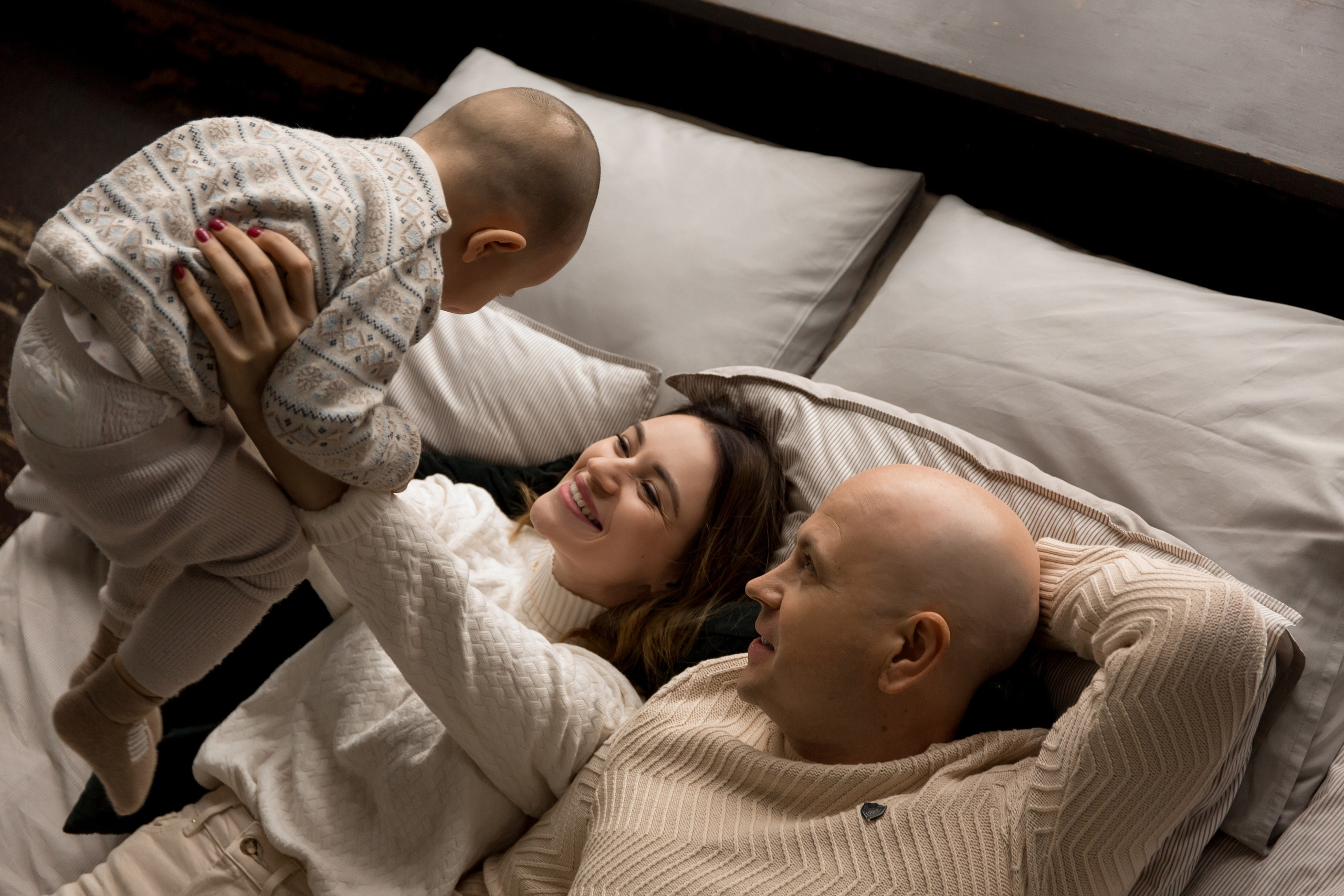 Сергей, Кристина и Ярослав новогодняя. Свадебный и семейный фотограф Марина Злочевская