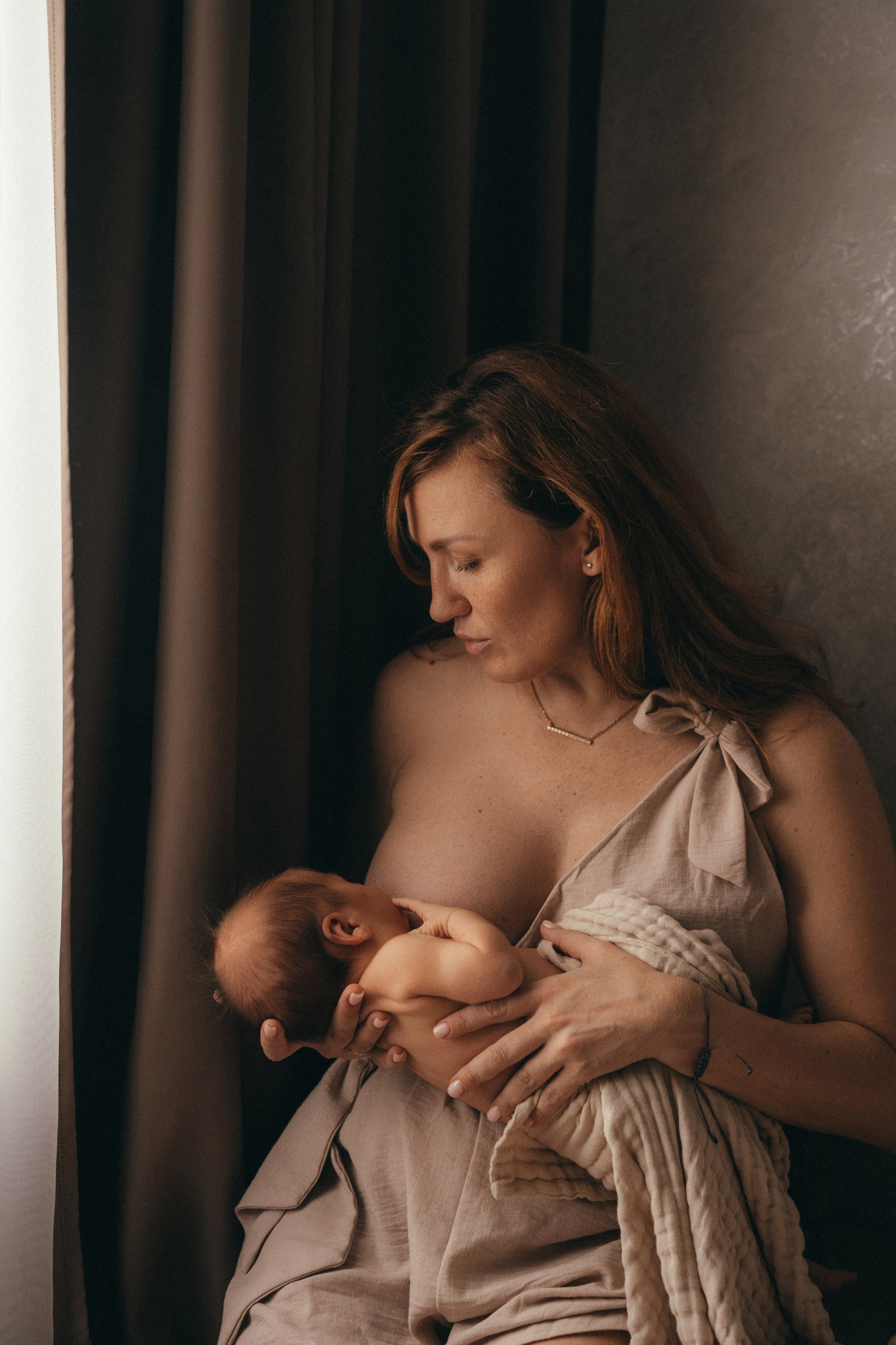 Андрей, Кристина, Мишель. Семейный фотограф • Домашние съемки в Нижнем Новгороде
