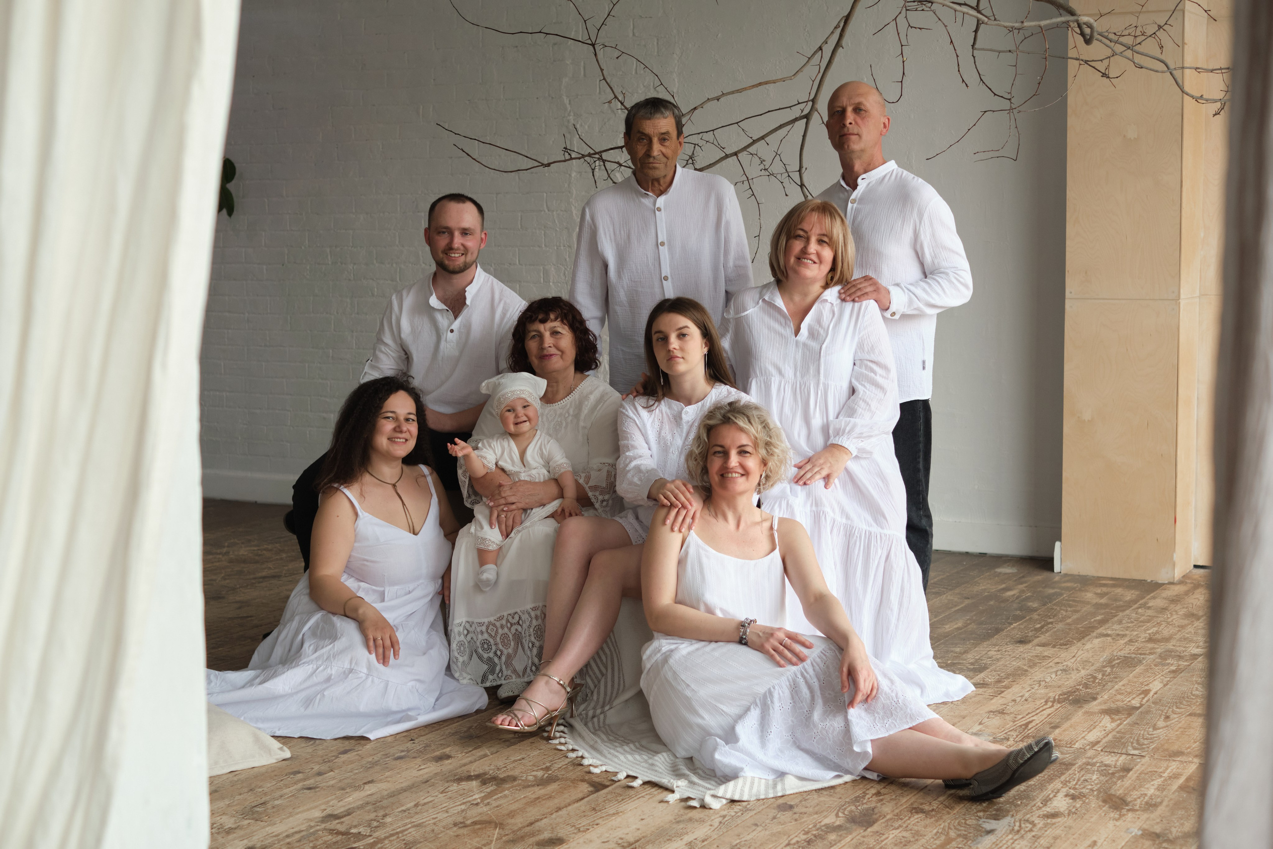 Большая семья Сергея Андреевича. Фотограф в Барнауле и на Алтае Маша Савова