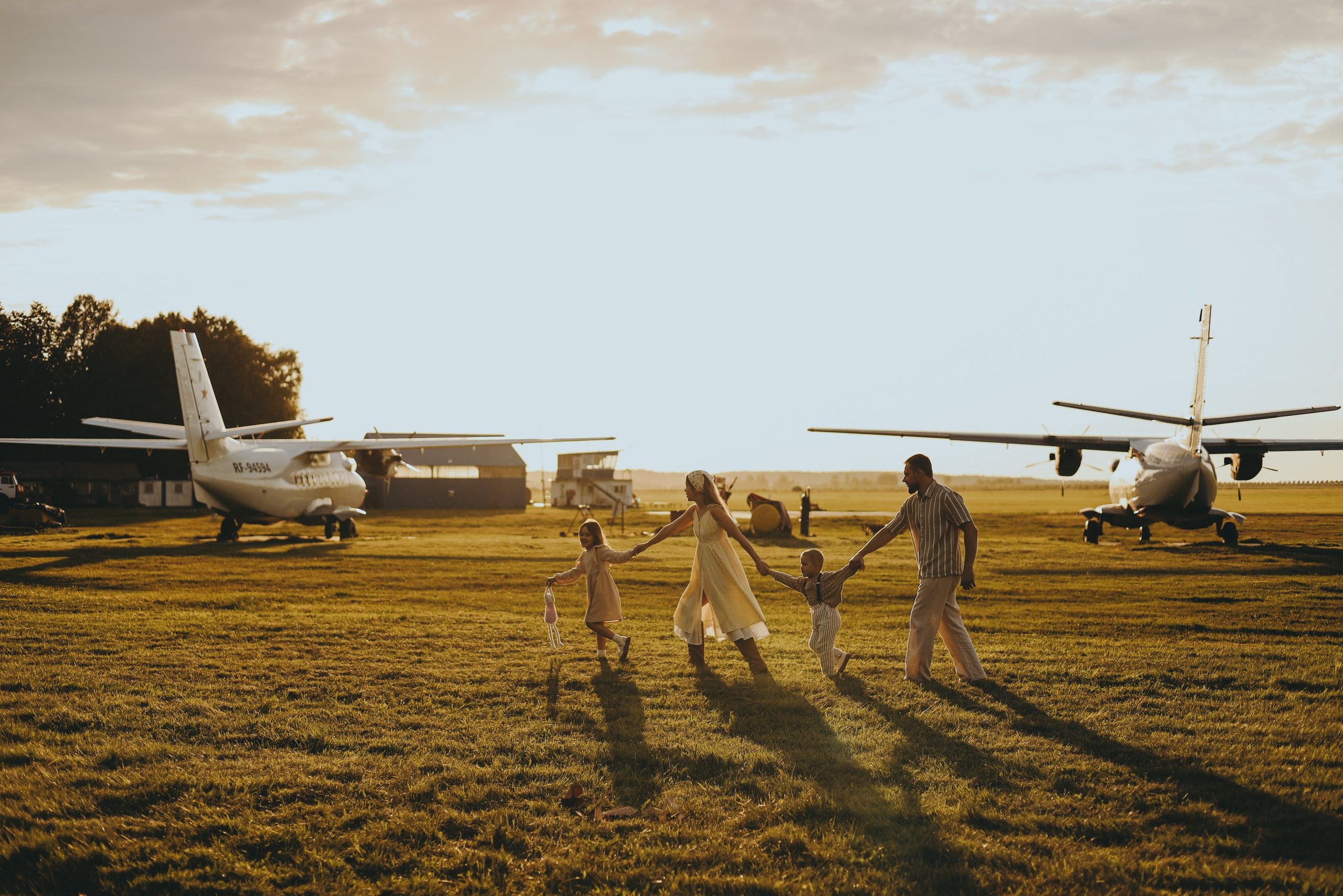 Алена и её дружная семья | Аэроград. Фотограф Мария Лаенко