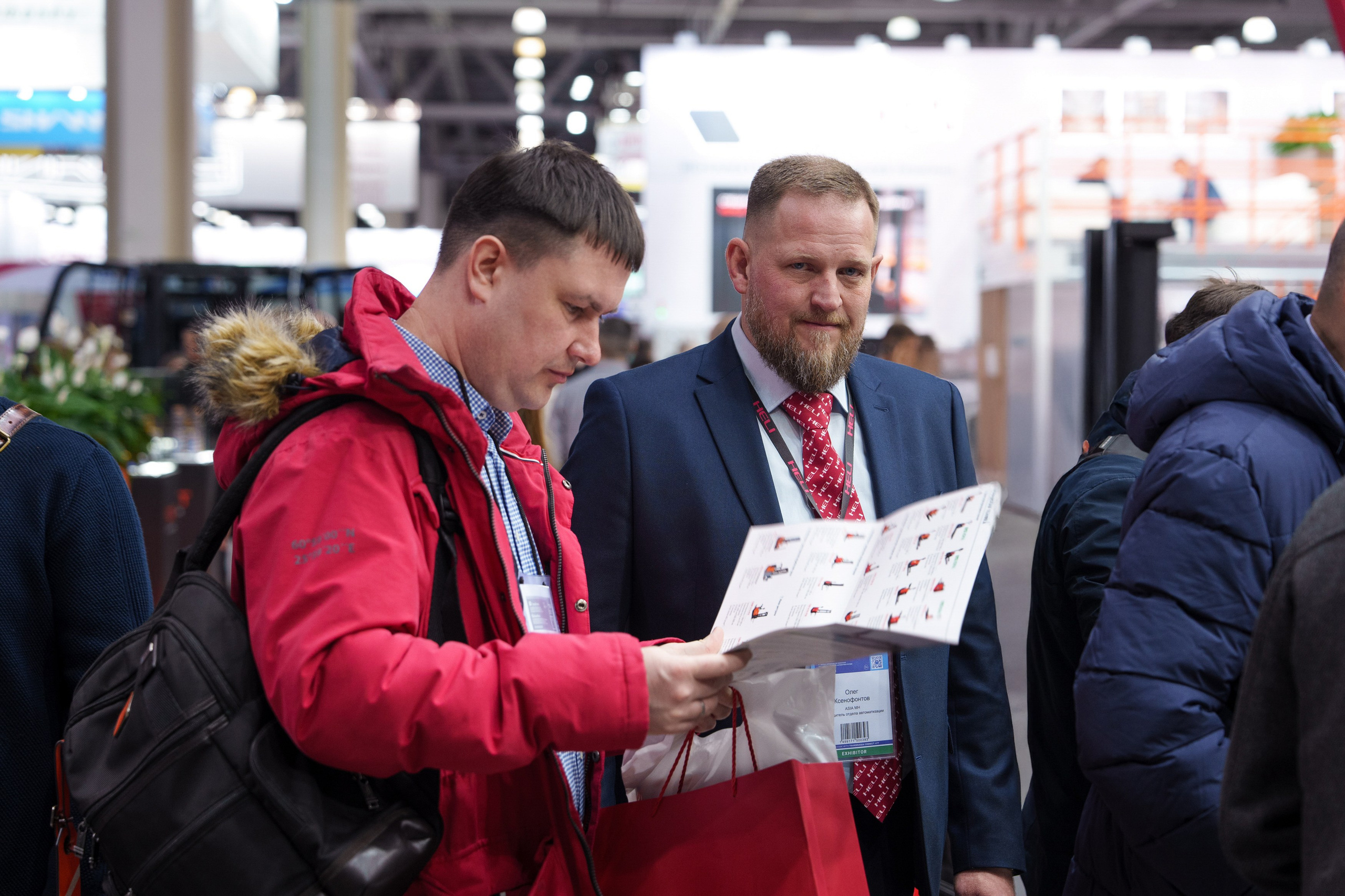 HELI. Стенд в Крокус Экспо. Фотограф Саша Блюз