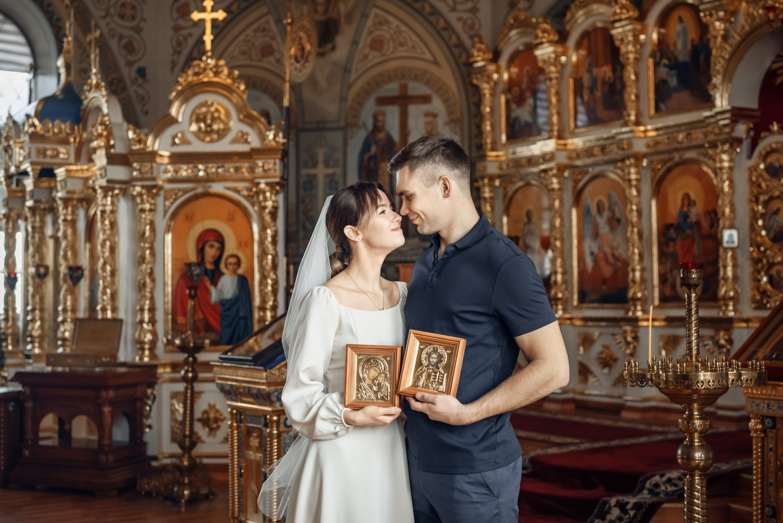 Венчание в храме Иоанна Богослова. Церковный фотограф на Таинство Крещения и Венчания в Оренбурге и Оренбургской области Екатерина Белкина