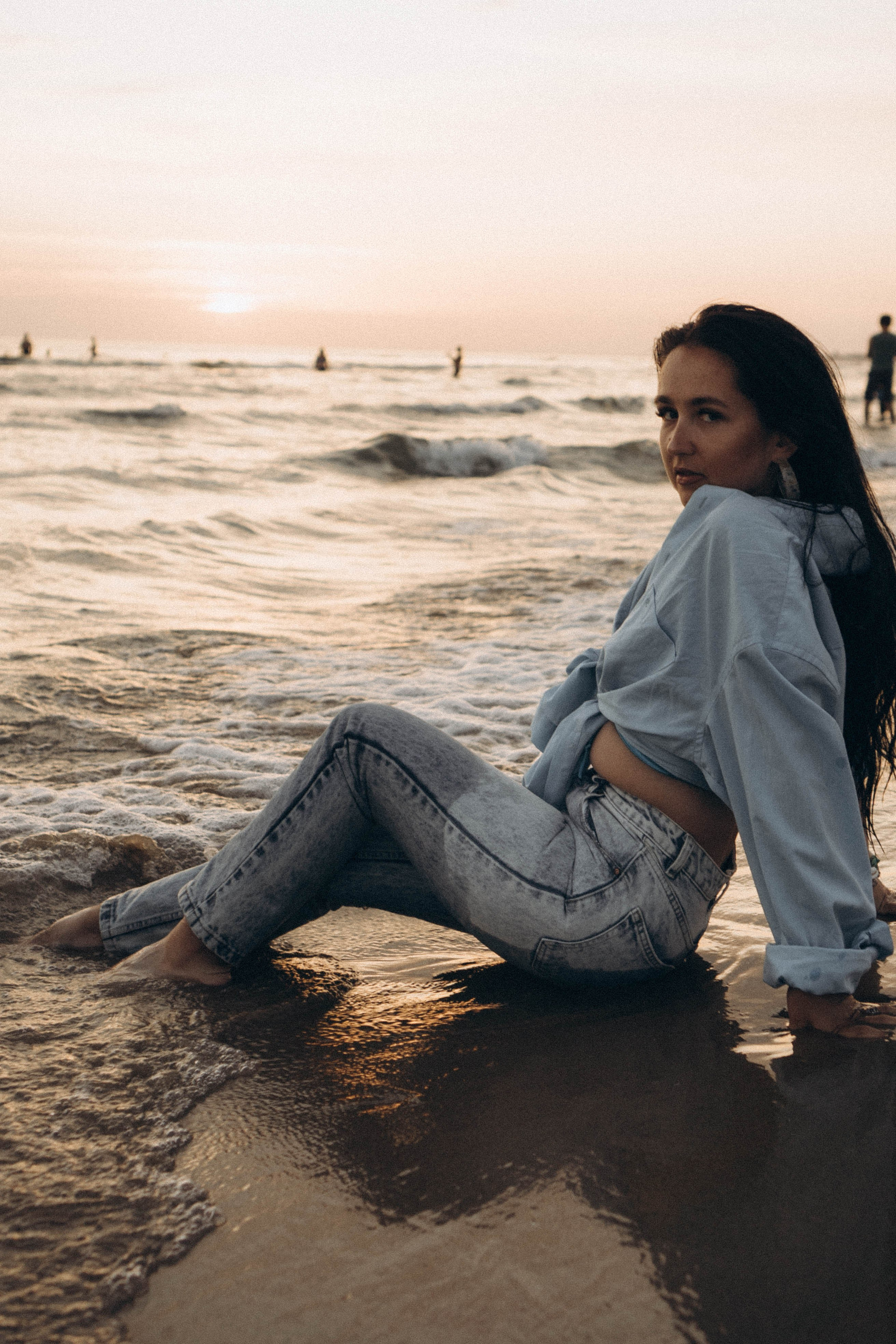 Июльский вечер на берегу черного моря. Профессиональный фотограф, Санкт-Петербург — Виктория Богомолова