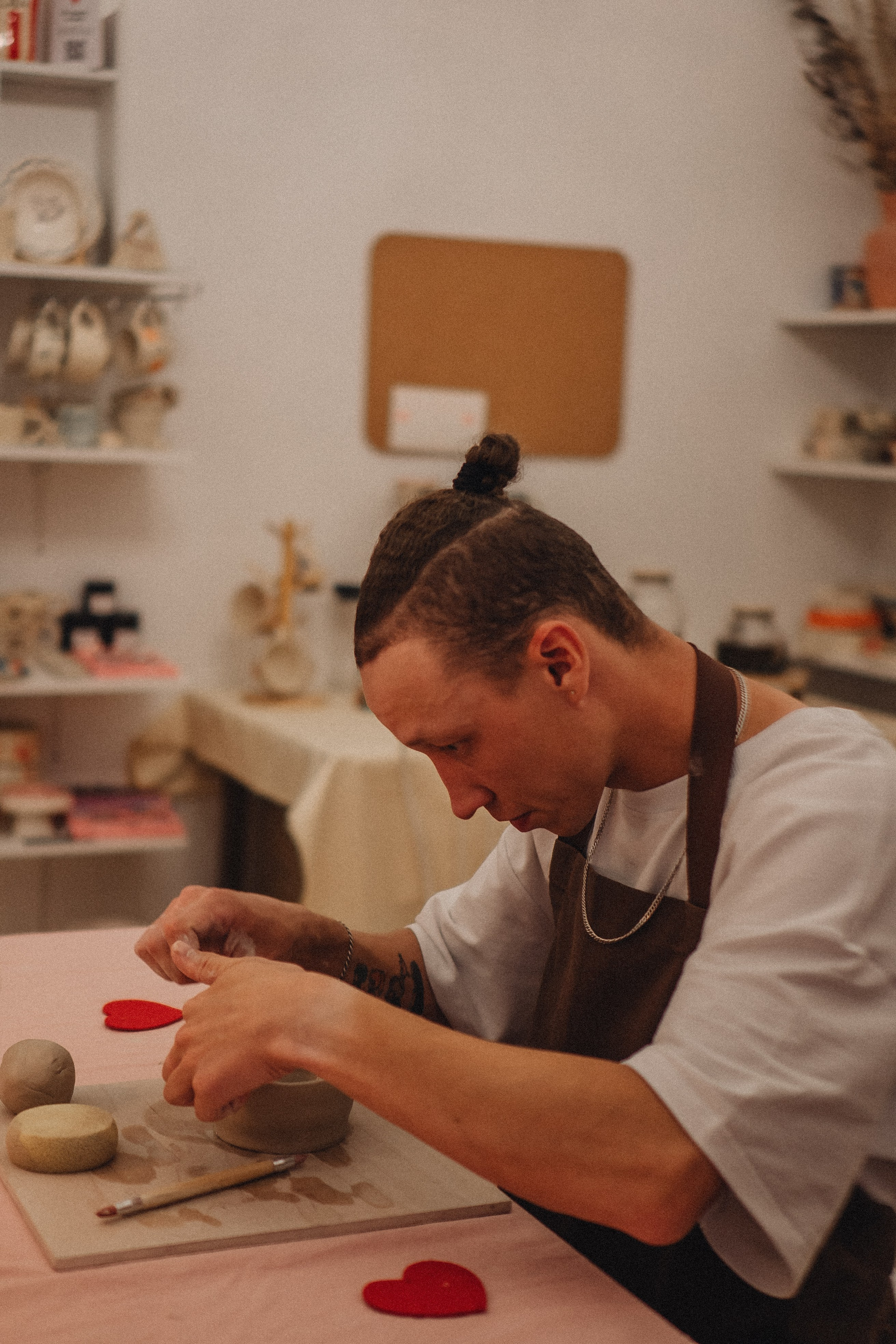 СВИДАНИЕ В ГОНЧАРНОЙ МАСТЕРСКОЙ. Профессиональный фотограф, Санкт-Петербург — Виктория Богомолова