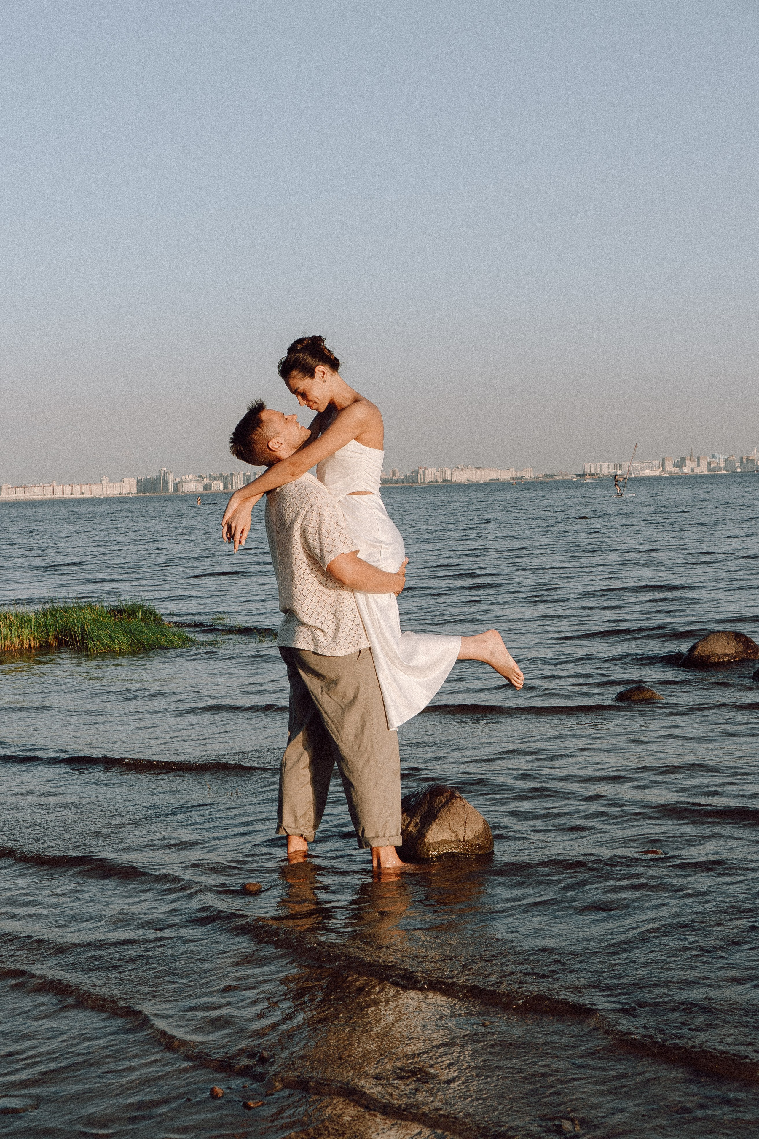 СВАДЕБНАЯ ФОТОСЕССИЯ ВЫЕЗДНОЙ ЦЕРЕМОНИИ (ФИНСКИЙ ЗАЛИВ). Профессиональный фотограф, Санкт-Петербург — Виктория Богомолова