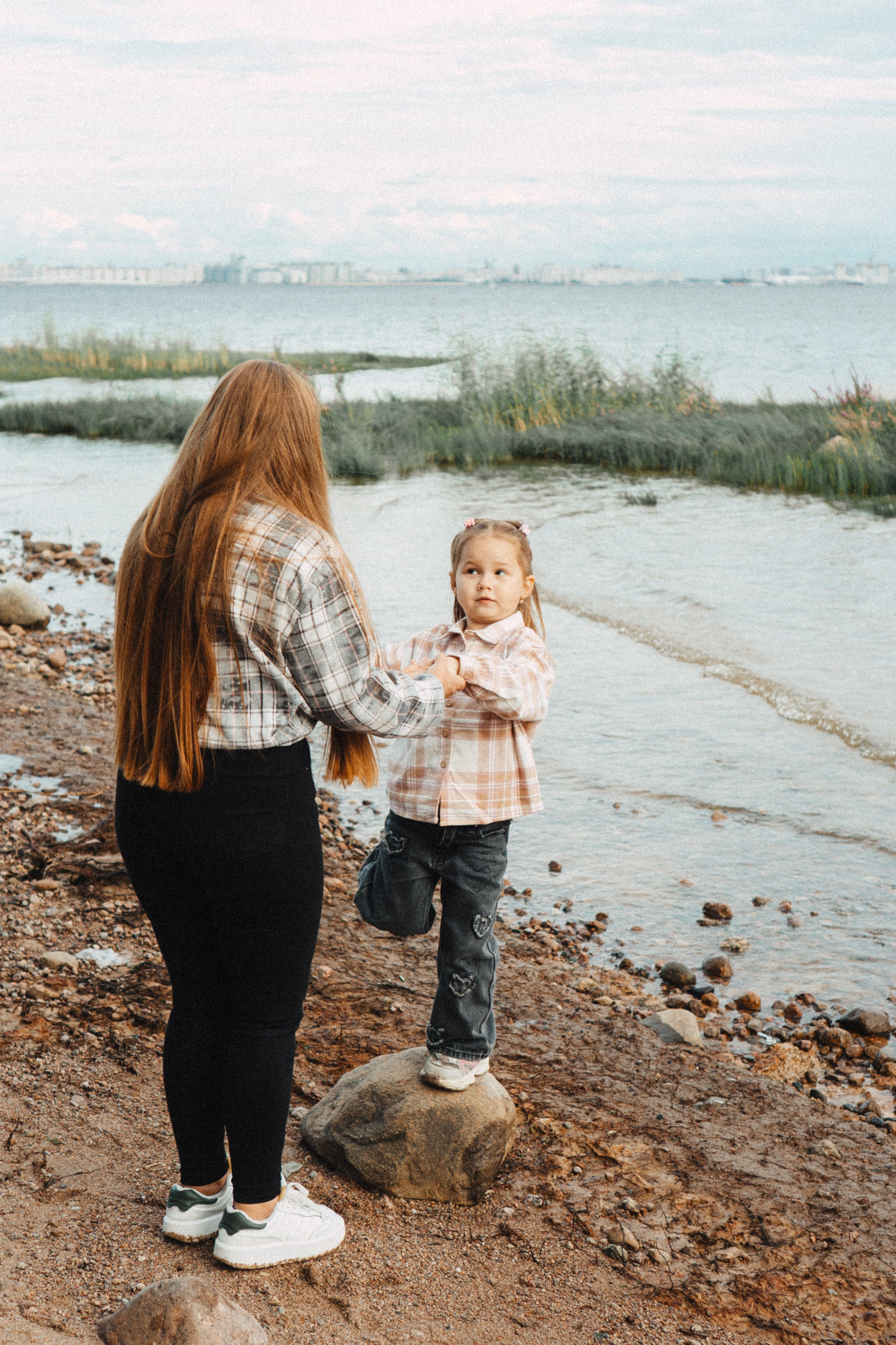 МАМА И ДОЧКА НА ФИНСКОМ ЗАЛИВЕ. Профессиональный фотограф, Санкт-Петербург — Виктория Богомолова