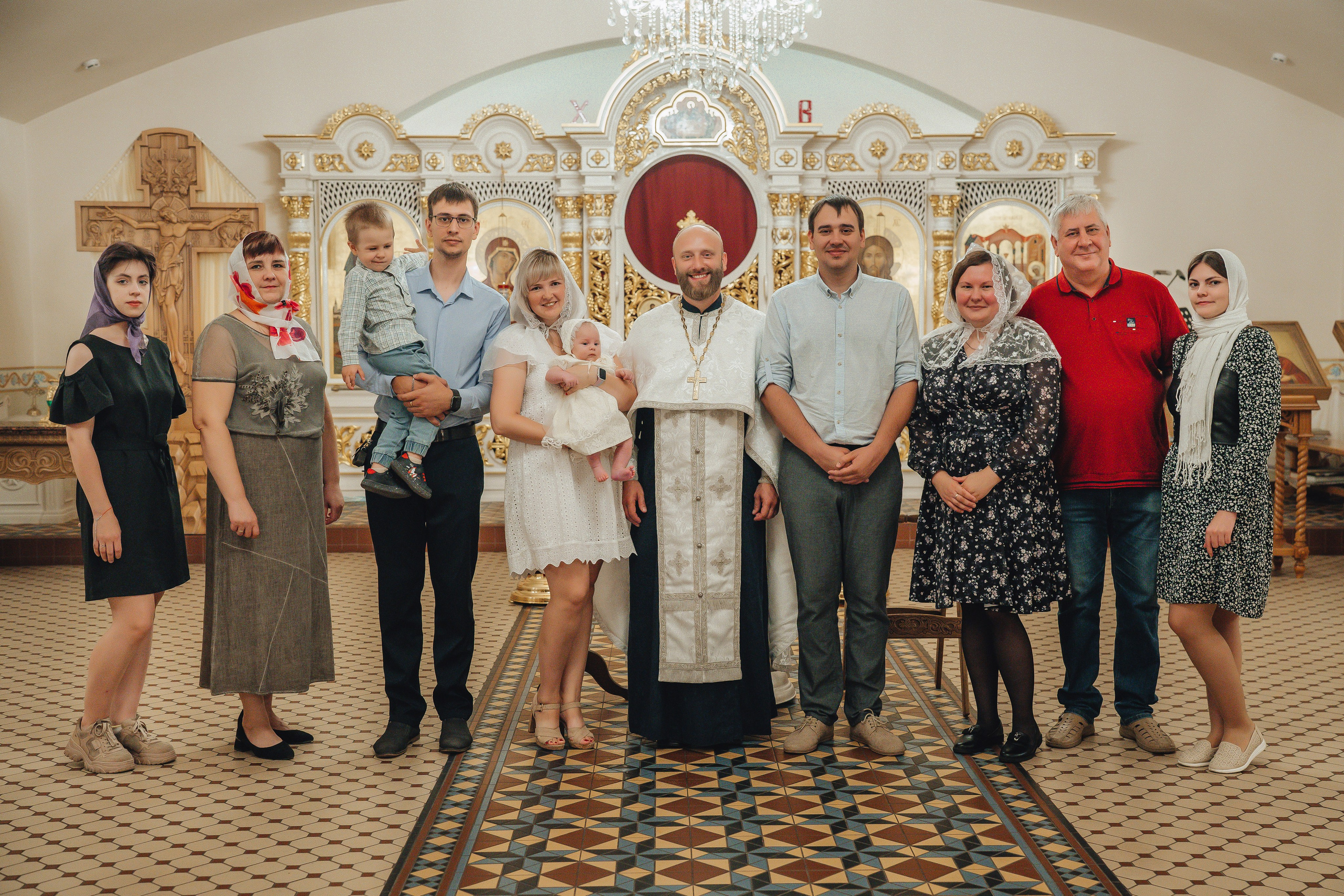 Крещение Ксении. Свадебный и семейный фотограф Пушкин Царское Село СПБ Питер Санкт-Петербург и Рязань Ольга Козлова
