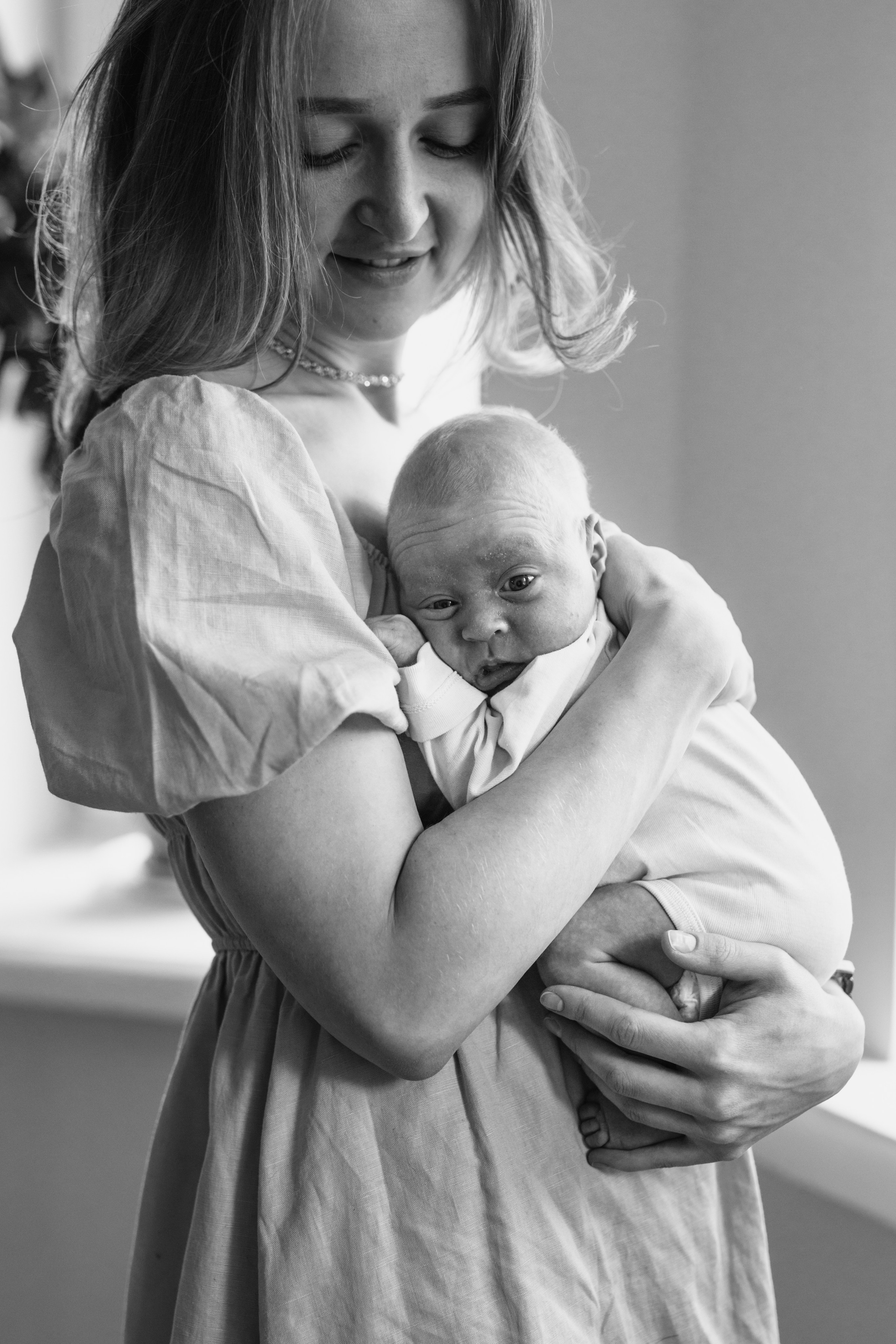 Новорожденный малыш Сева