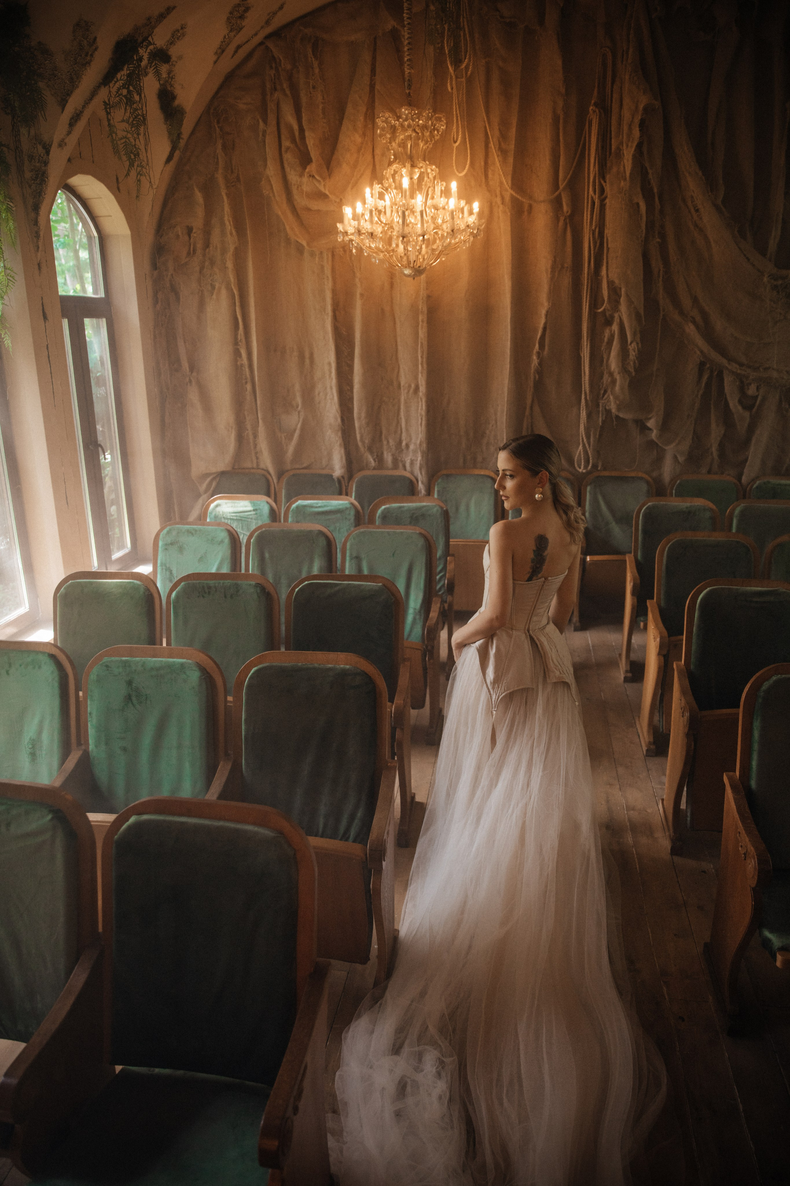 Заброшенный театр. Фотограф в Москве Ольга Сатони