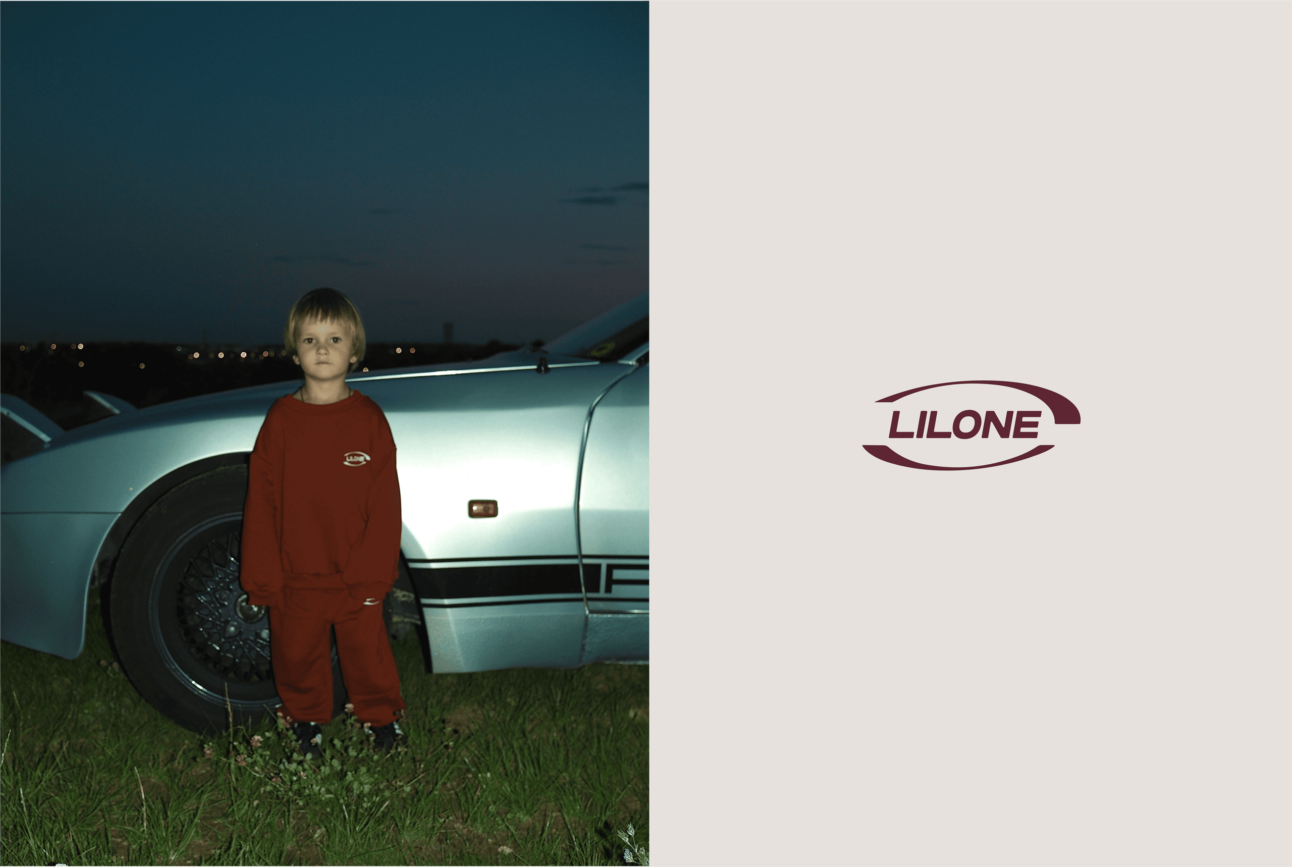 Дизайн минималистичного принта для свитшота с названием бренда