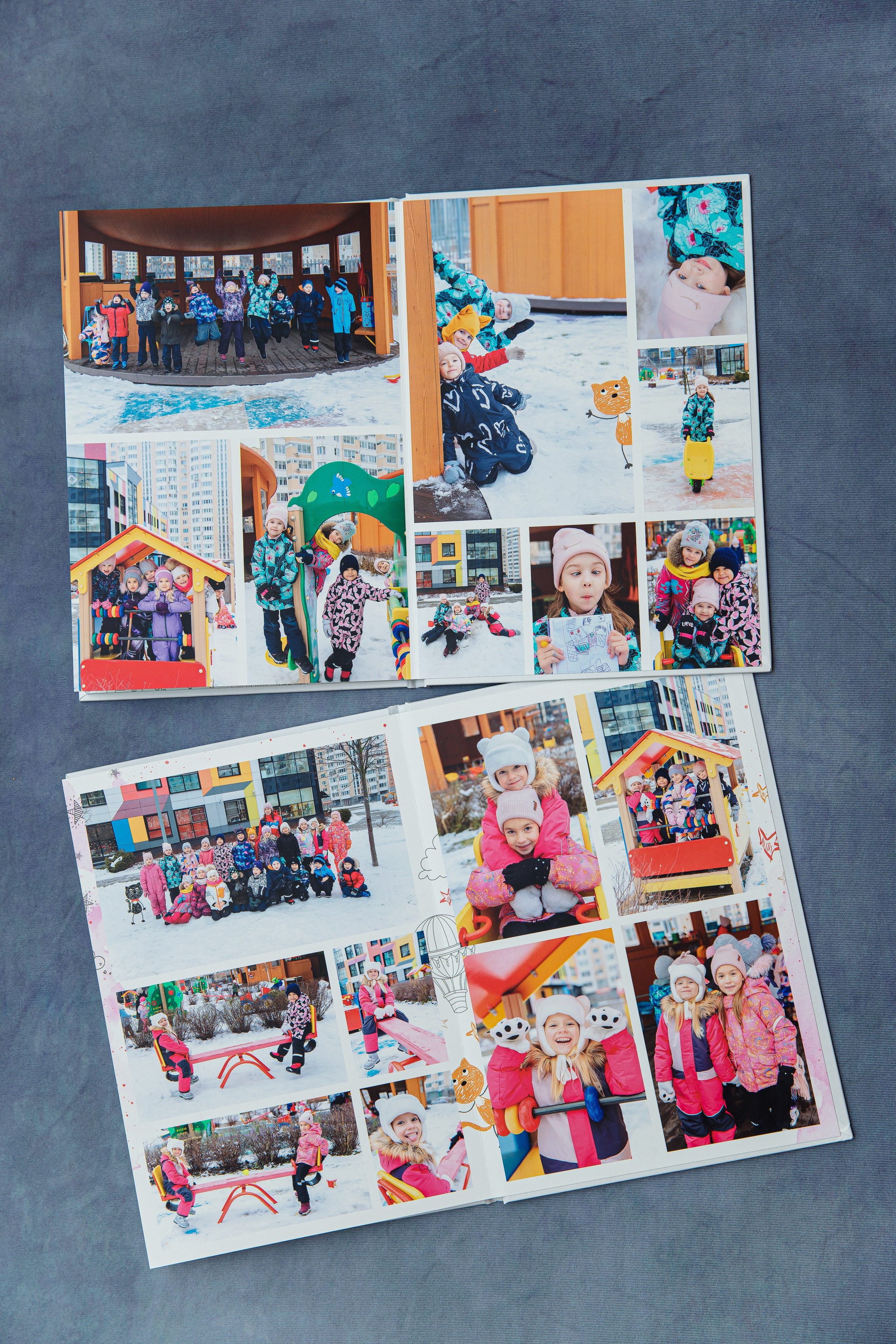 Альбомы «Котята» Детский сад' 2025. Семейный и детский фотограф в Москве Тихонова Ксения