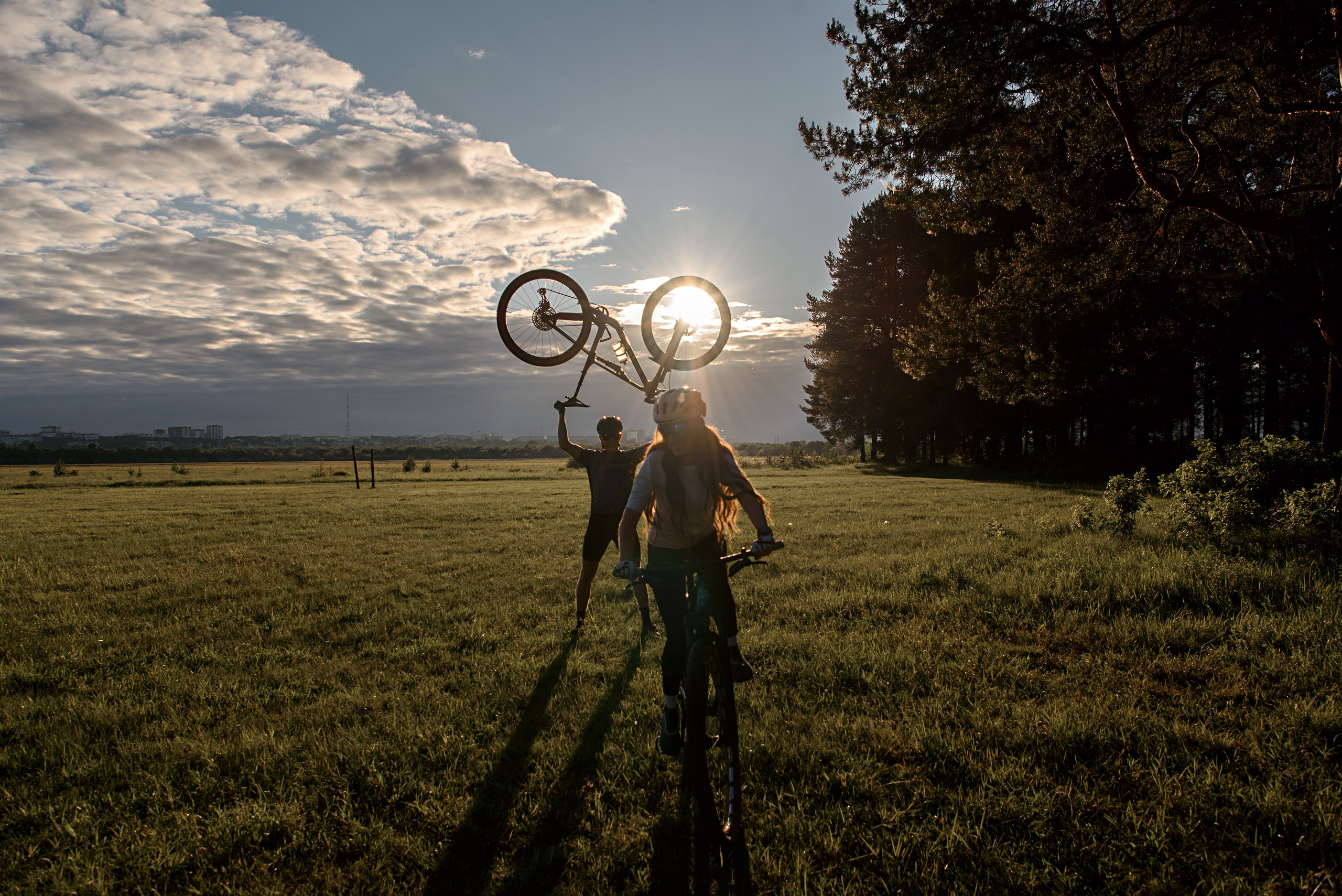Фотовелопрогулка Love Story. Андрей и Наталья. Фотограф новорождённых детский фотограф Сыктывкар Наталья Линдт