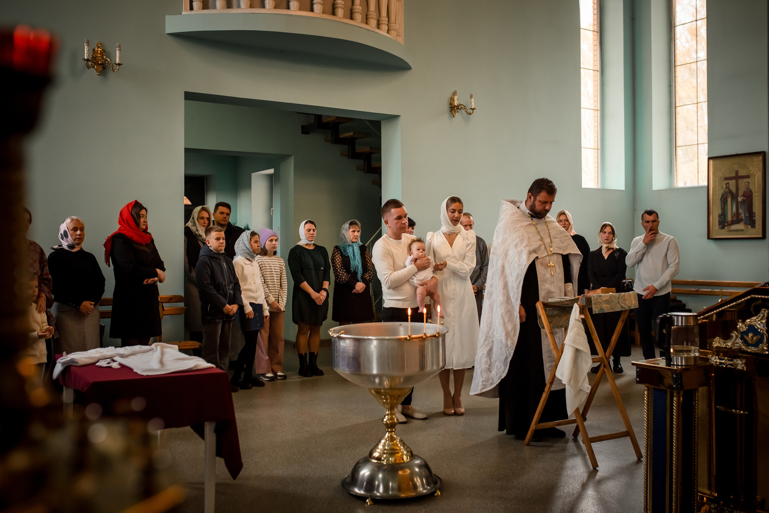 Крещение Верочки