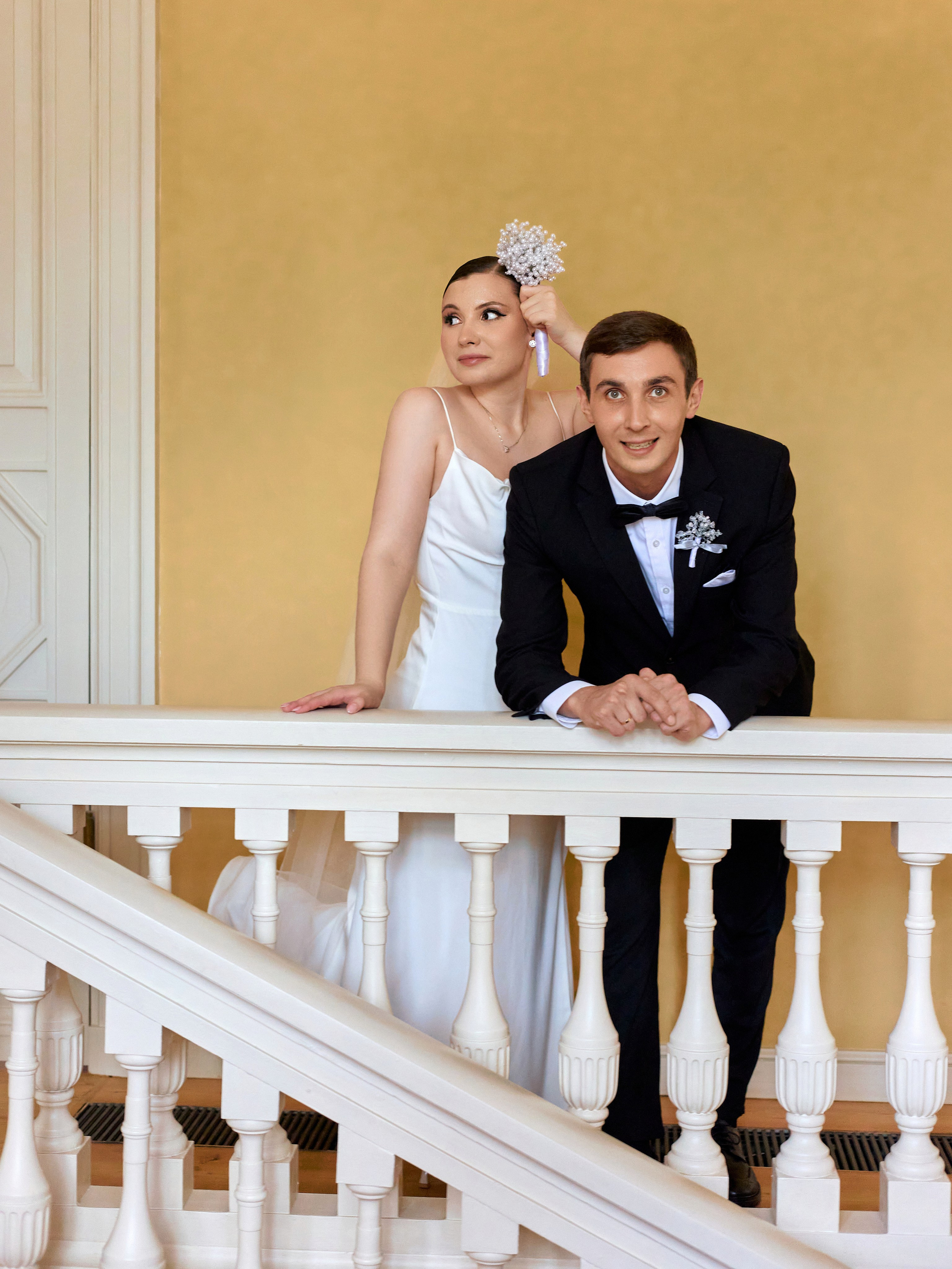 Свадебная фотосессия в Усадьбе Муравьёвых-Апостолов в Москве