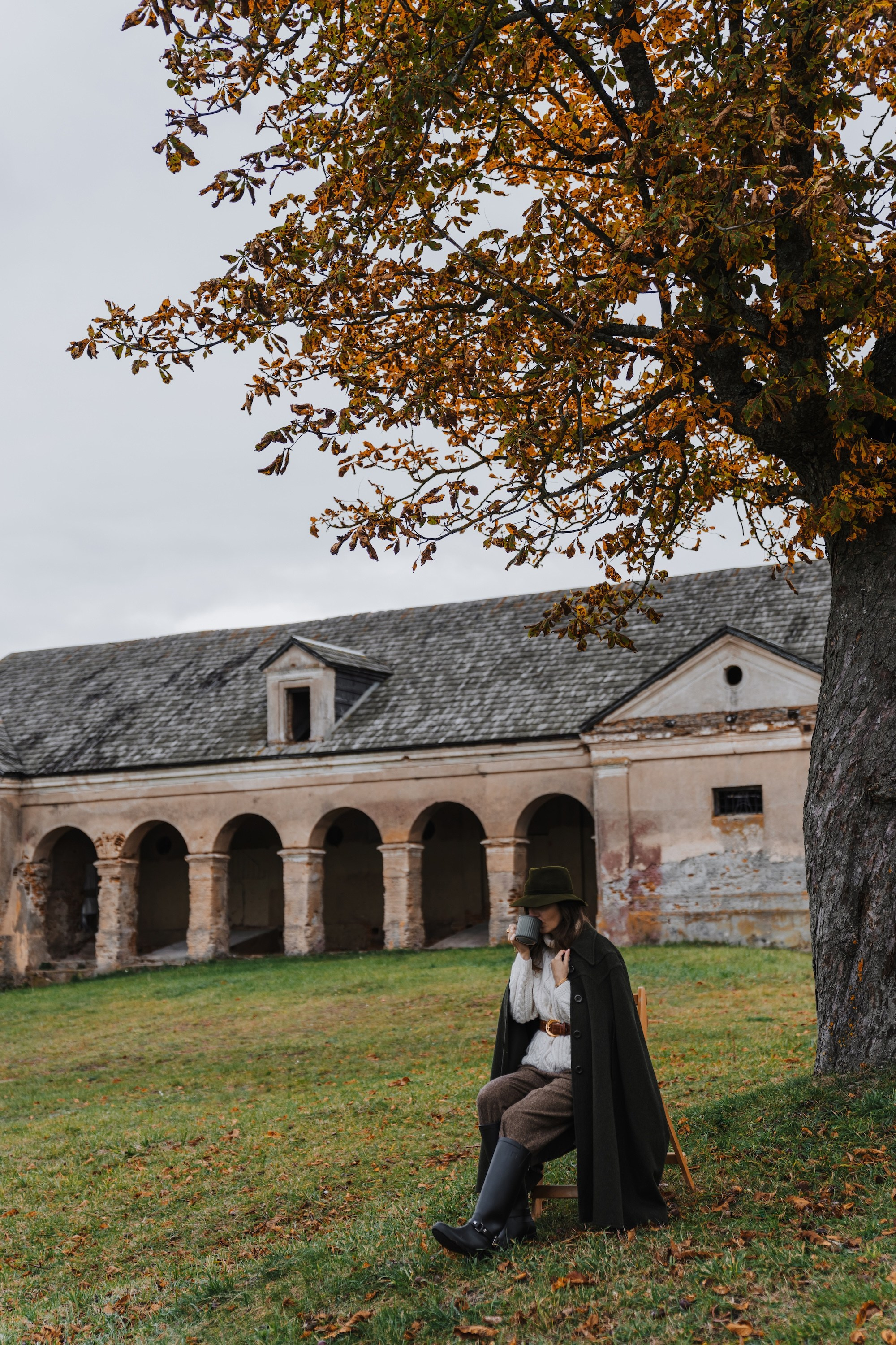 Юля. Осень, в британском стиле, Минск. Olga Modjaro