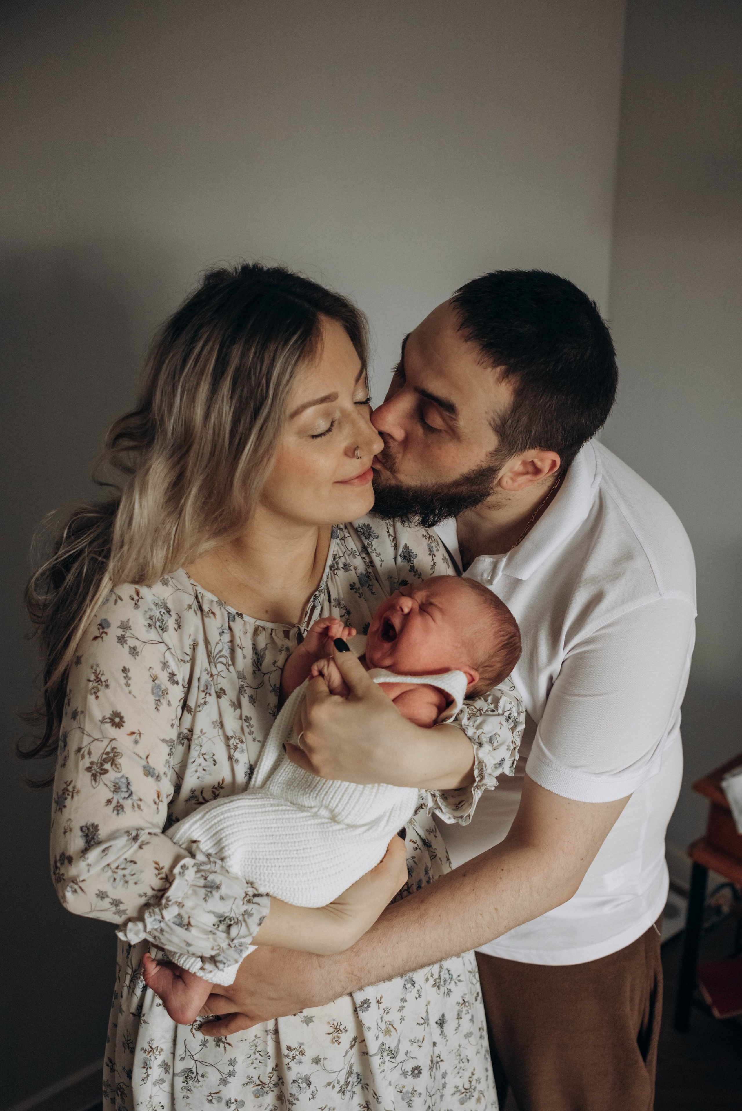 Большое маленькое чудо. Домашняя съемка новорожденного. Семейный фотограф в Железнодорожном Масаева Елена