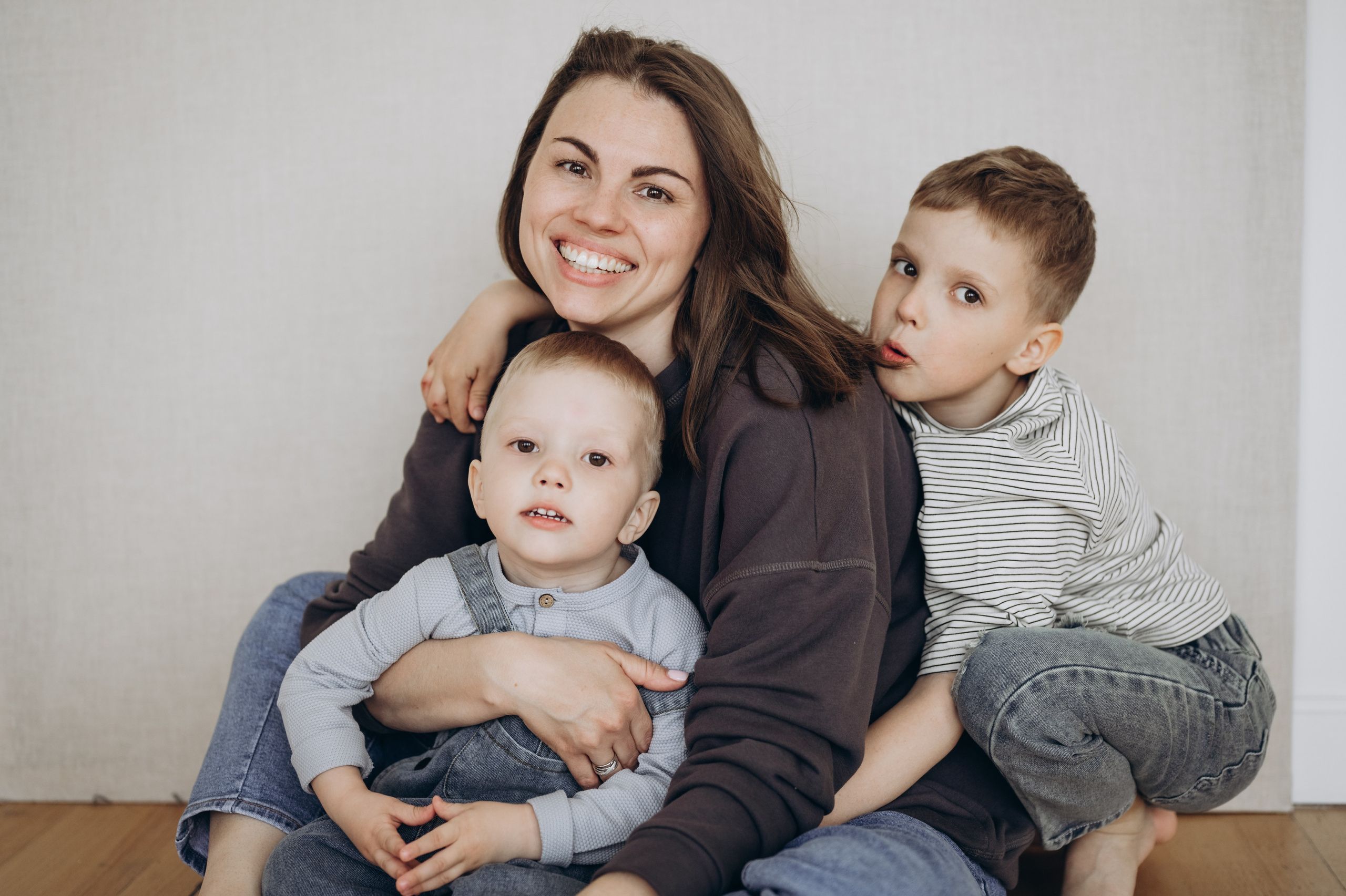 Наташа, Семен и Паша. Фотограф Горбенко Анна