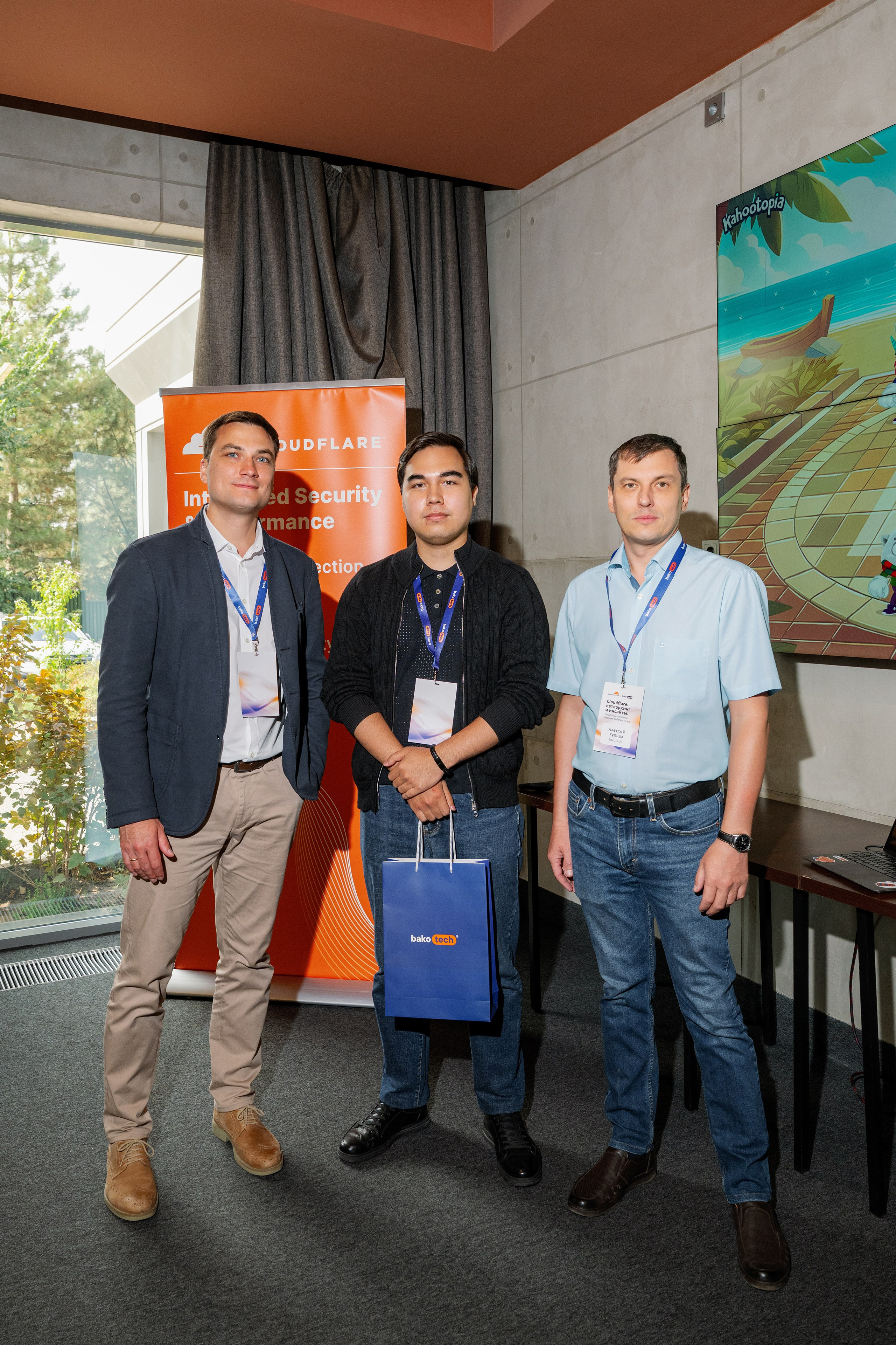 Конференция/Игра в тенис — BakoTech&Cloudfire. Фотограф в Алматы — Алексей Коньков | Репортаж, свадьбы, портреты