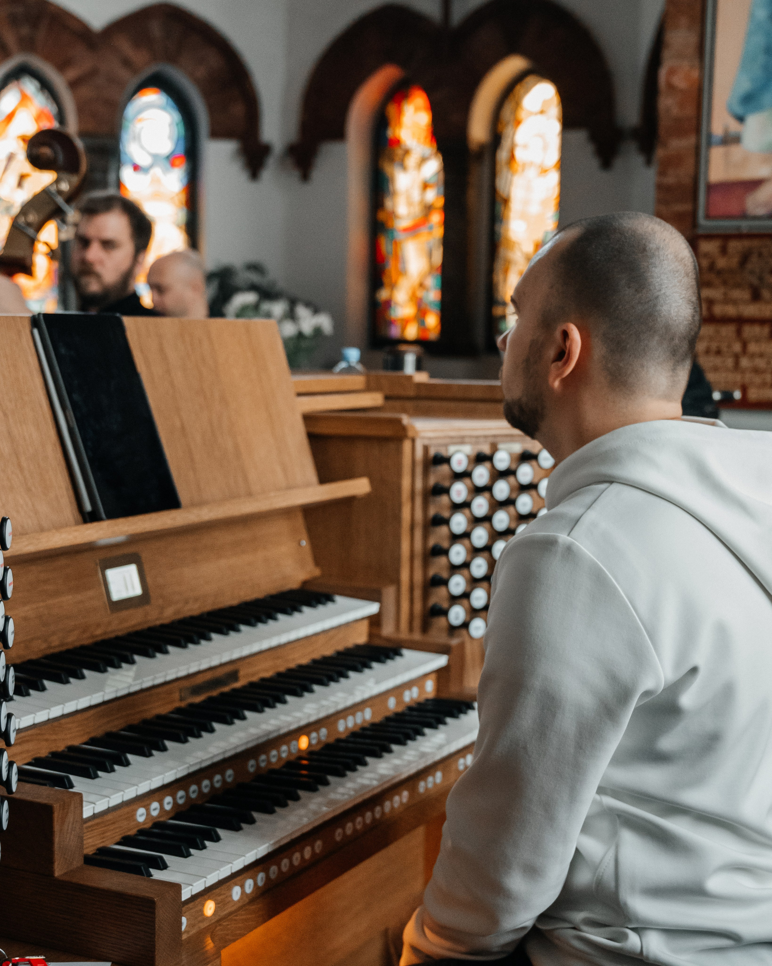 Репортажка репетиции оркестра. Портретный и семейный фотограф Владивосток Андрей Липатов
