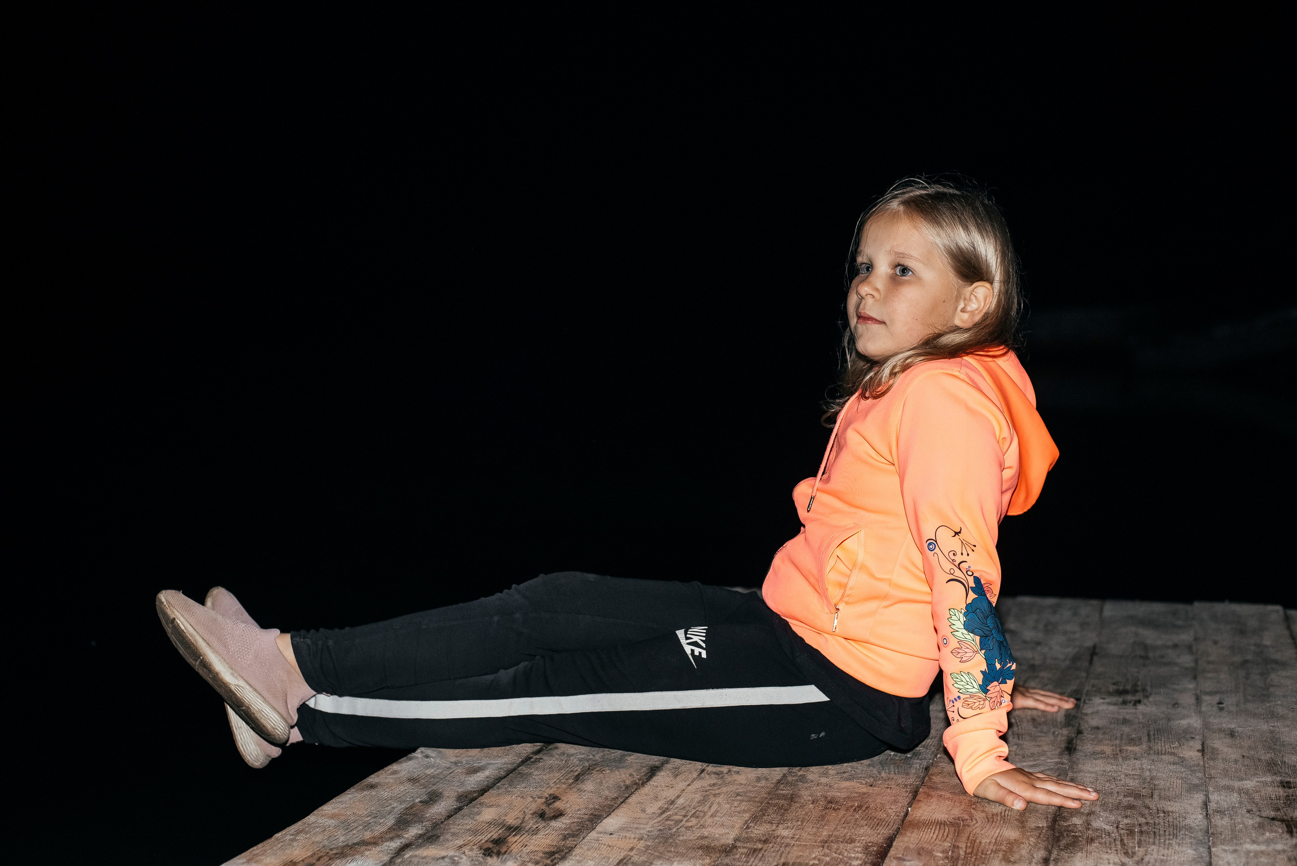 Осенний вечер. Фотограф в Ветлуге Сергей Белов (VETLUGA B.S.)