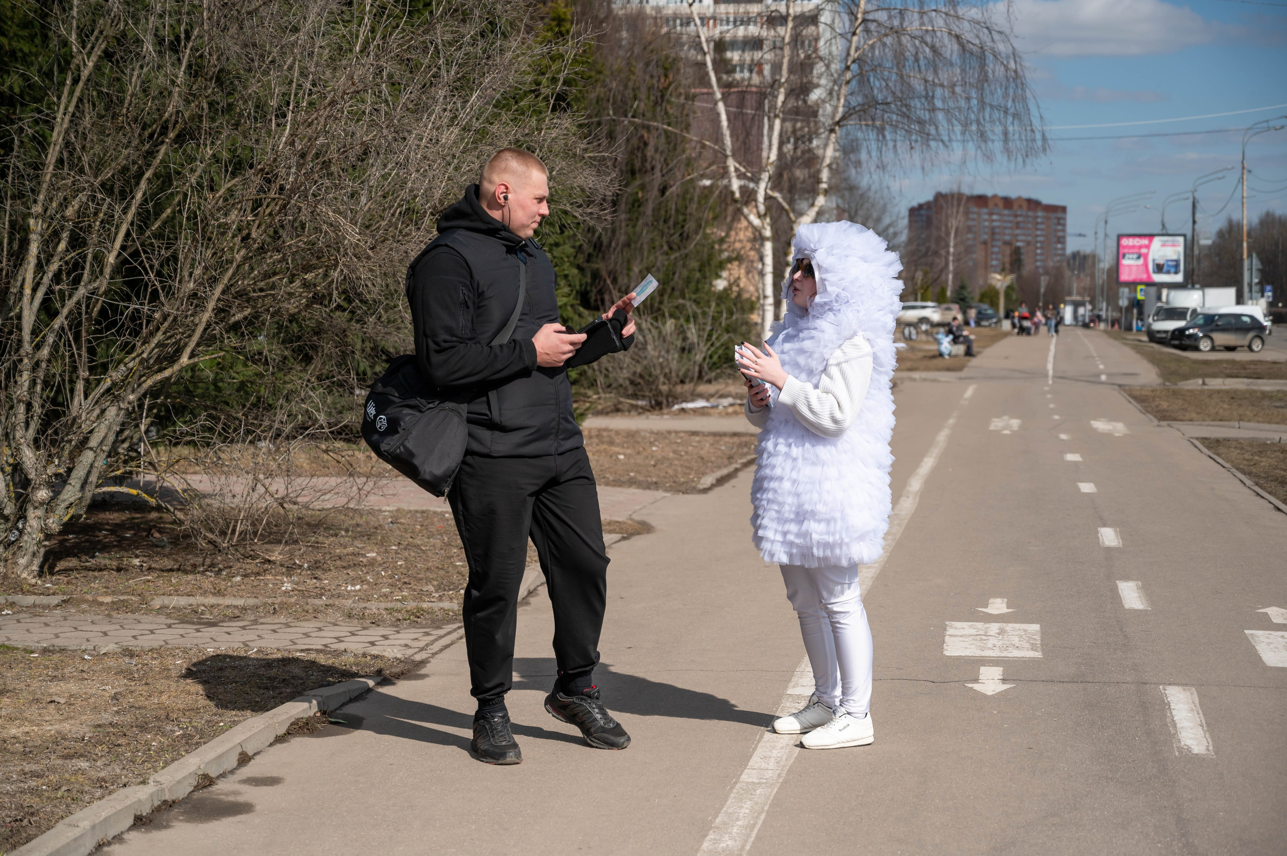 Съёмка открытия оптики