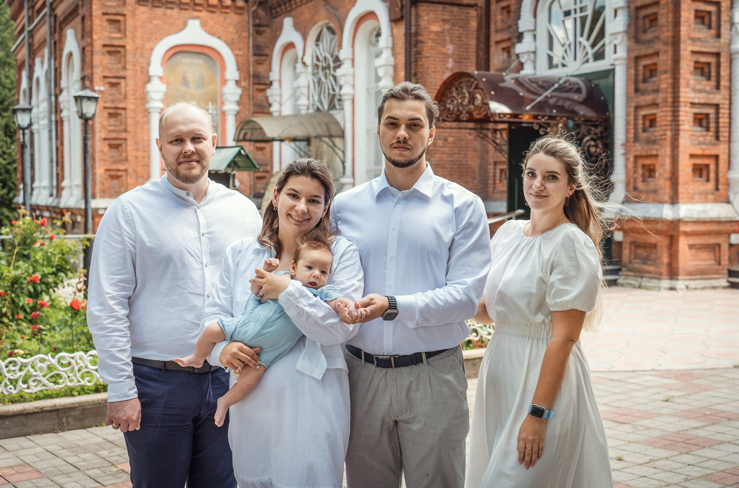 Крещение Федора в храме 12 апостолов. Фотограф на Крещение Тула и Венчание в Туле, детский и семейный фотограф