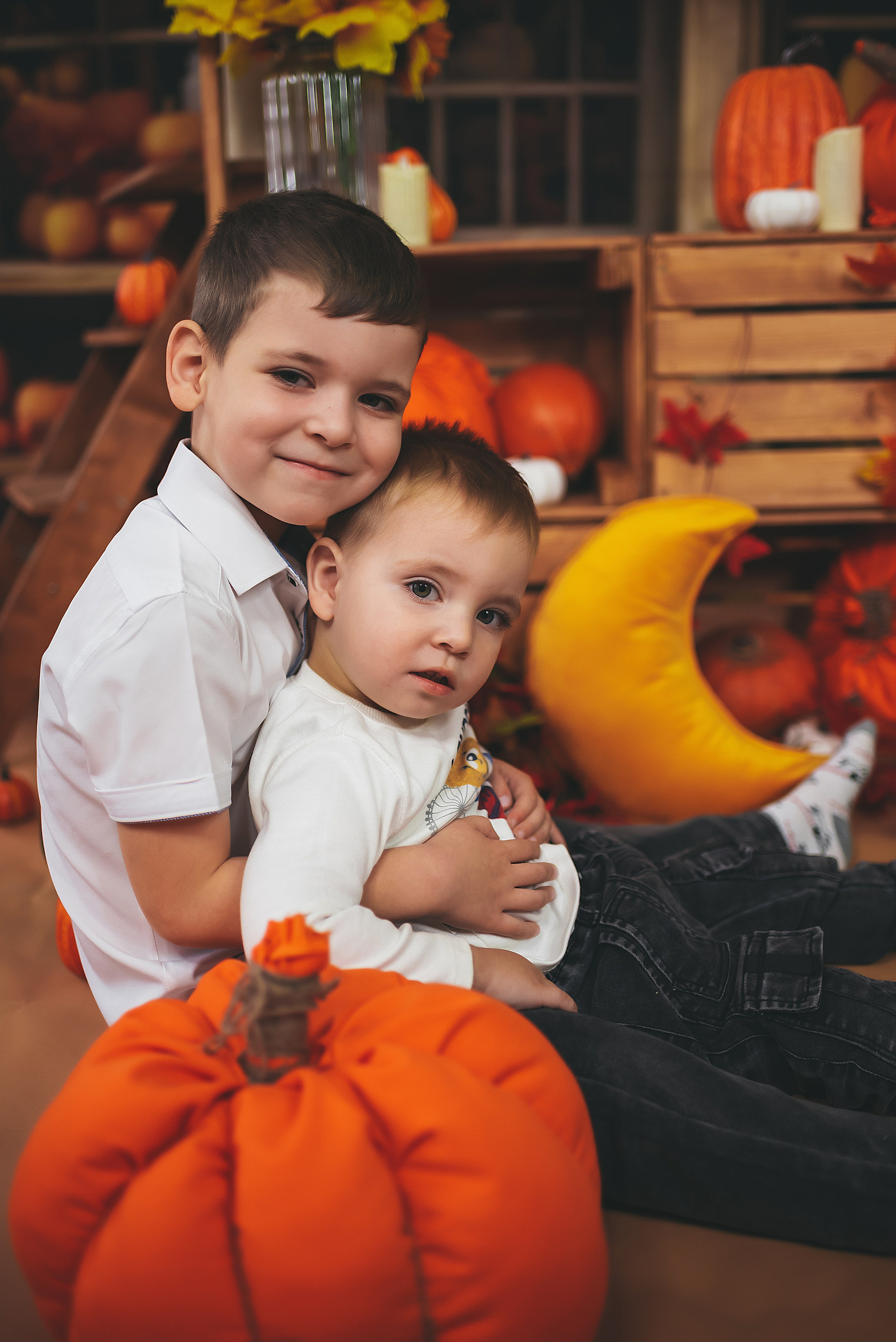 ПРОЕКТ осенний «Тыковки». Семейный и детский фотограф в Тейково