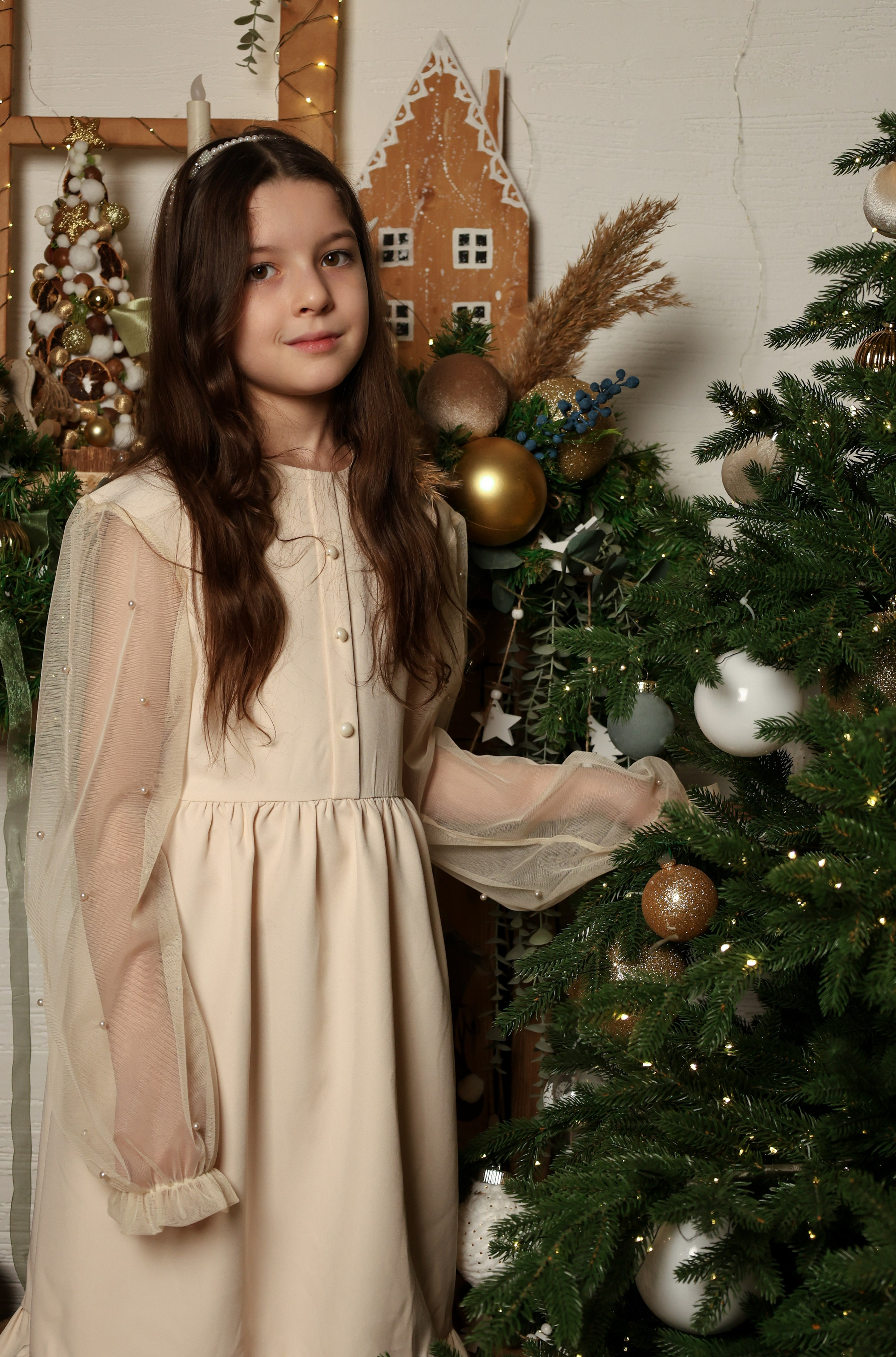 Семейная новогодняя съёмка Елена, Лиза и Лера. Tatiana Shumskaya